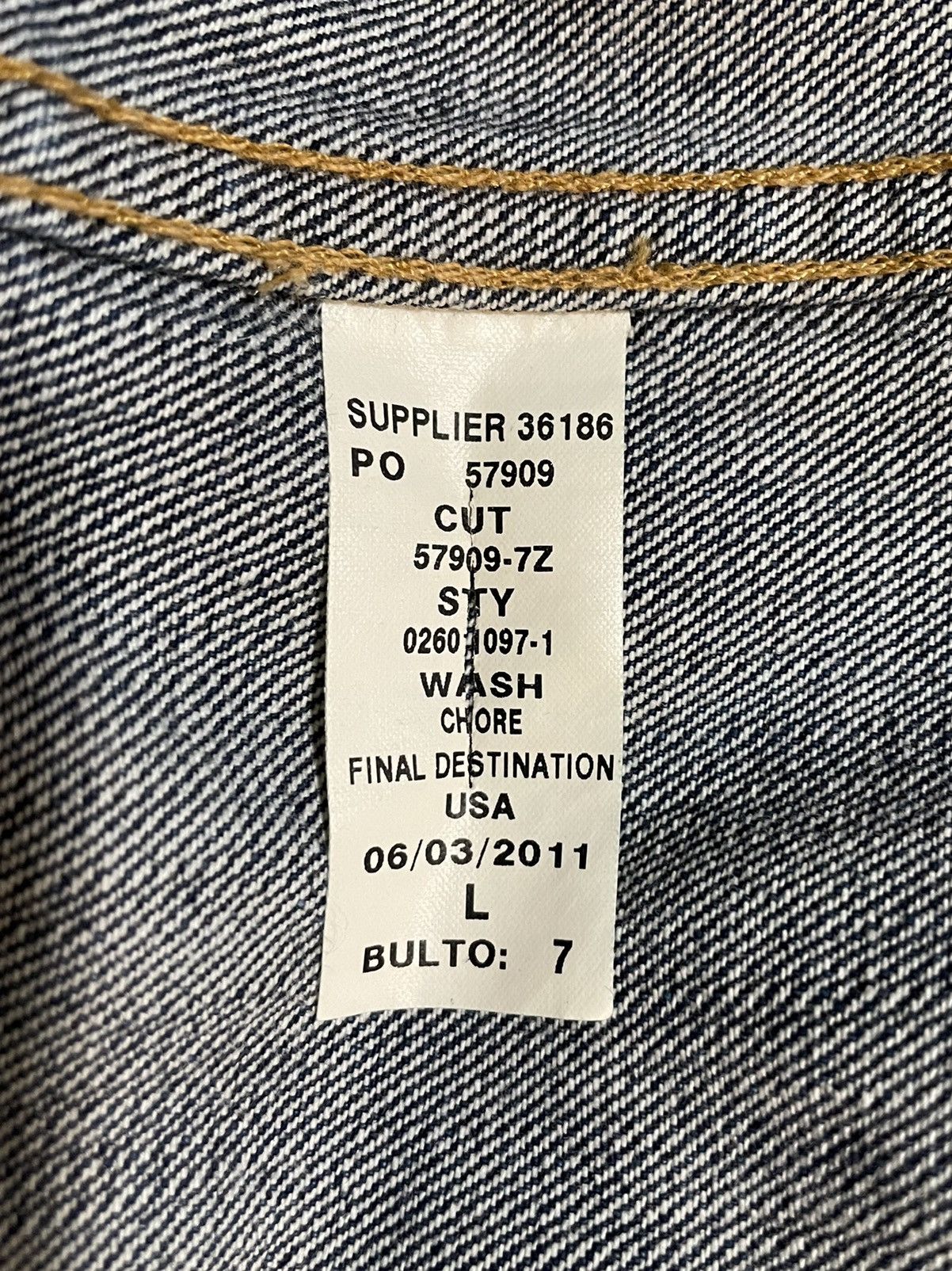 Club Monaco Club Monaco Denim Jacket Sz L Size US L / EU 52-54 / 3 - 8 Thumbnail