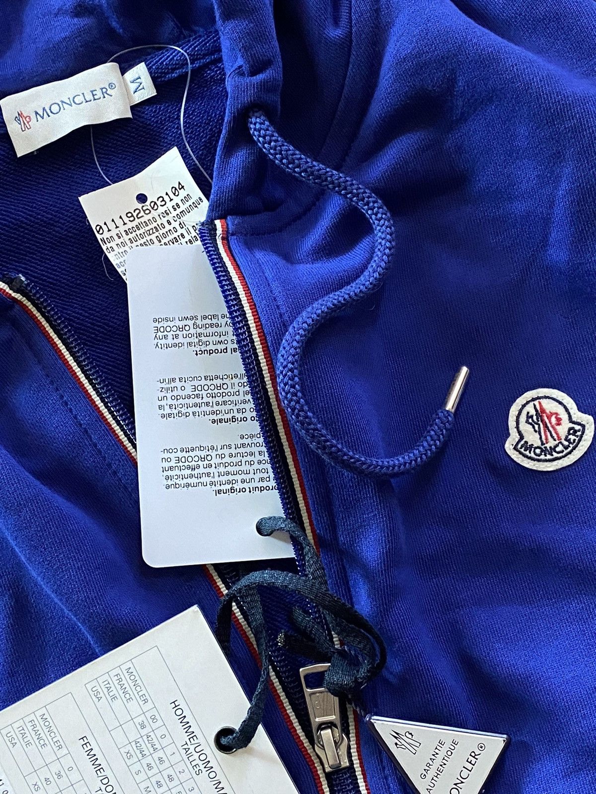 Moncler $1k+ BNWT Moncler Cotton Hooded Gilet vest waistcoat Size US M / EU 48-50 / 2 - 8 Thumbnail