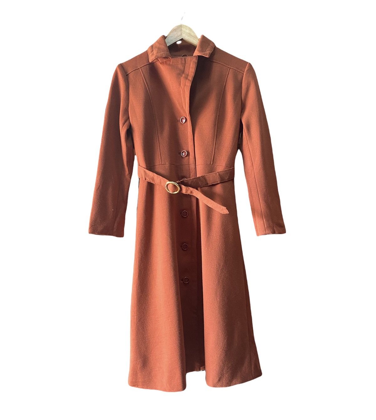Designer × Louis Feraud Louis Feraud Chaine Ladies Trench Coat Size ONE SIZE - 1 Thumbnail