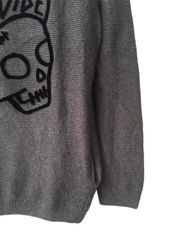 Zara 🔥☠️Very Rare ZARA Big SKULLS Logo Knitwear Pattern Size US M / EU 48-50 / 2 - 3 Thumbnail