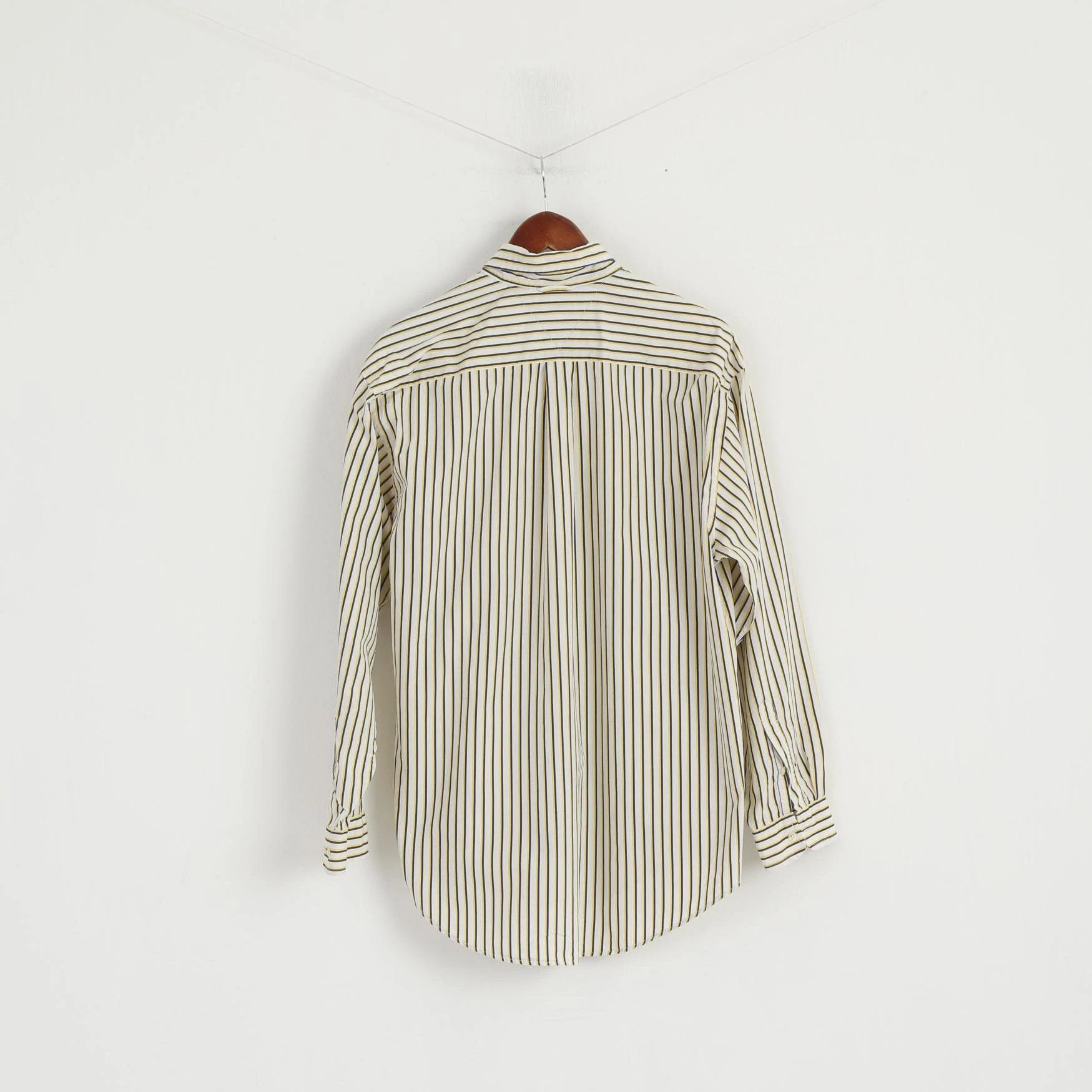 Tommy Hilfiger Tommy Hilfiger Men M Casual Shirt Yellow Cotton 7134 Size US M / EU 48-50 / 2 - 7 Thumbnail