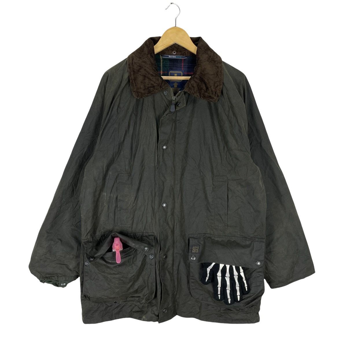 Vintage ❄️HOUSE OF HARDY WAXED FISHING ZIPPER JACKET Size US L / EU 52-54 / 3 - 1 Thumbnail