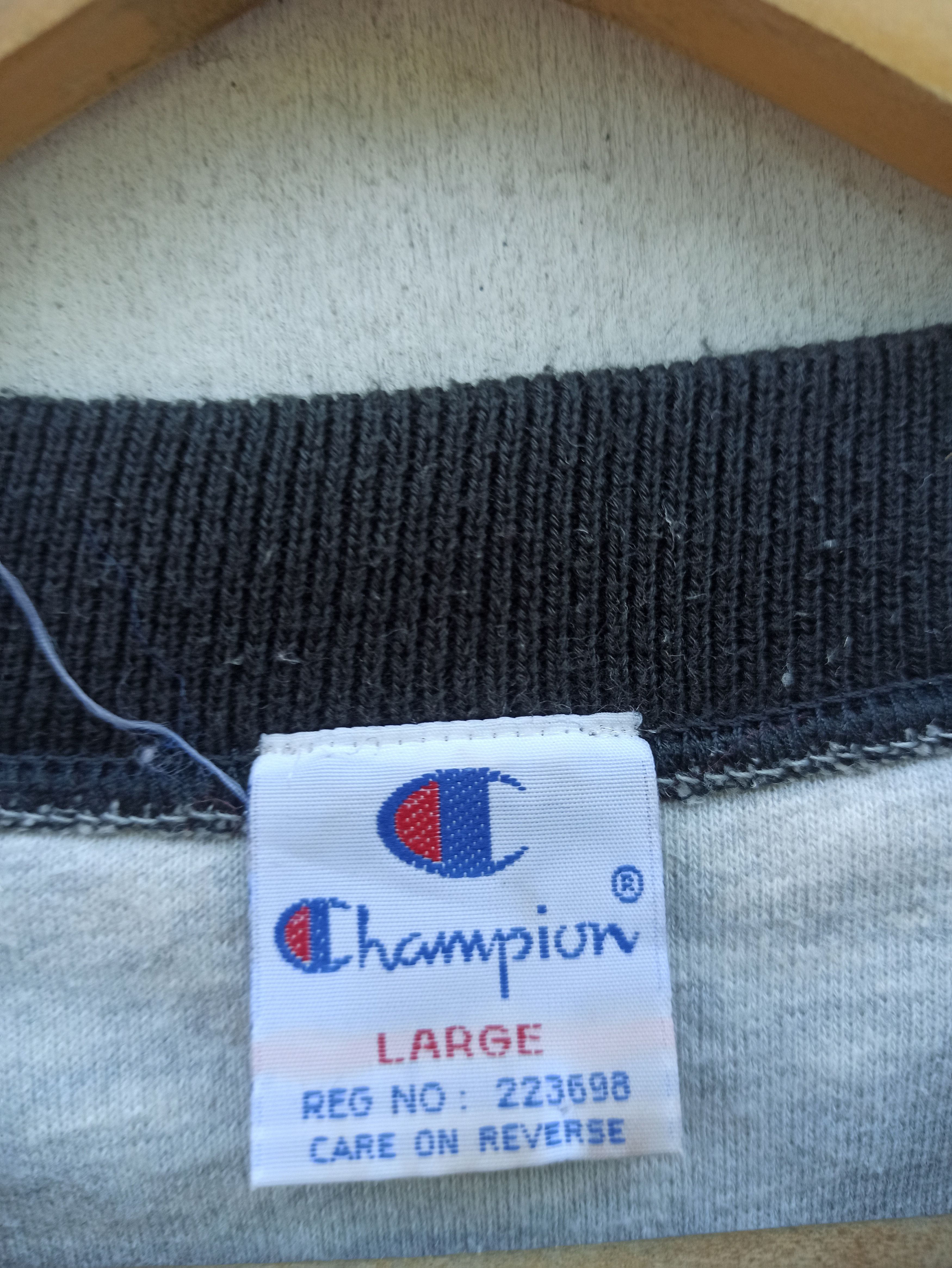 Champion × Vintage Vintage Champion Spell Out Sweatshirt Size US L / EU 52-54 / 3 - 7 Thumbnail