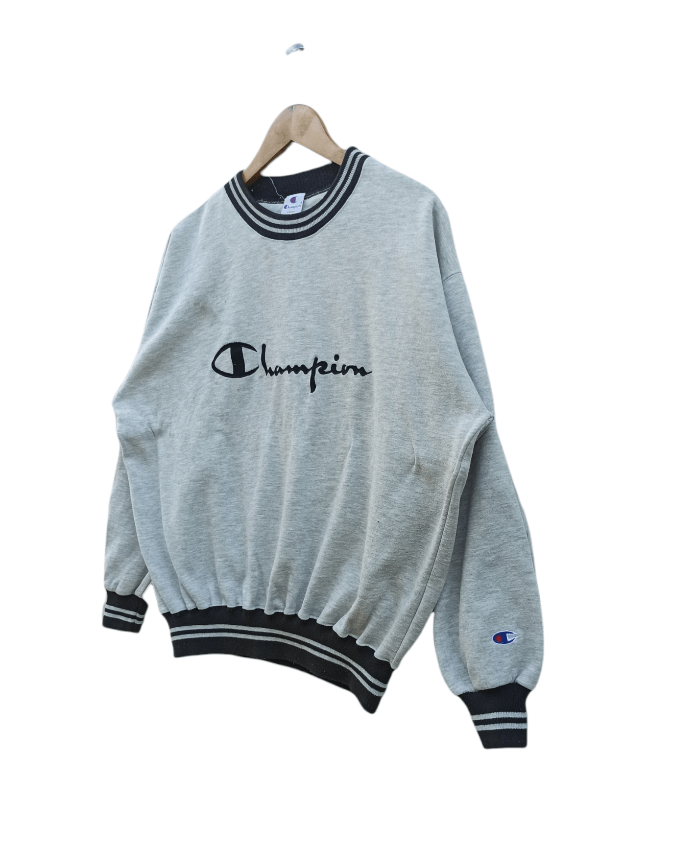 Champion × Vintage Vintage Champion Spell Out Sweatshirt Size US L / EU 52-54 / 3 - 2 Thumbnail