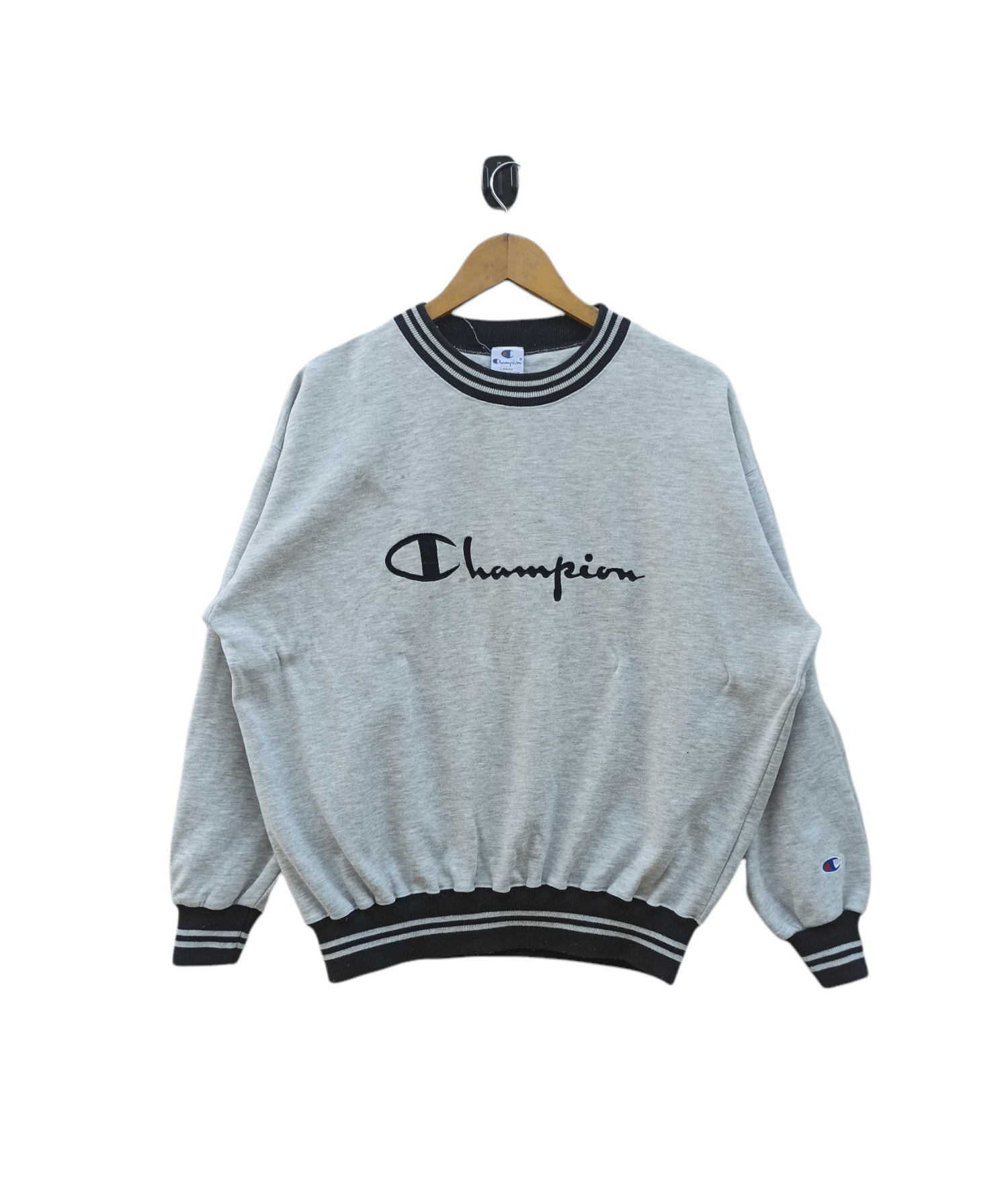 Champion × Vintage Vintage Champion Spell Out Sweatshirt Size US L / EU 52-54 / 3 - 1 Thumbnail