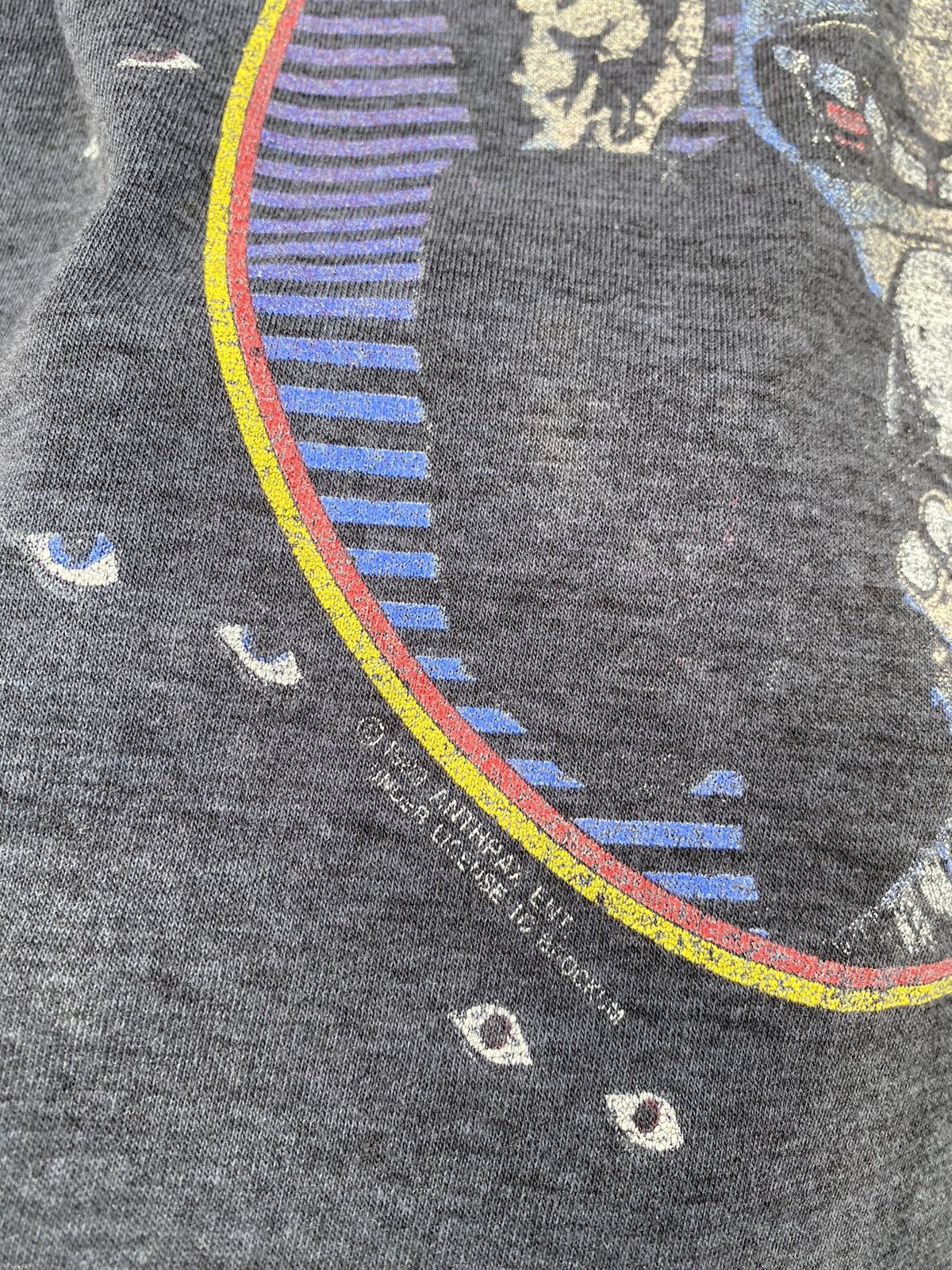 Band Tees Vtg Distressed Anthrax “Don’t You F@#k’n Look At Me” RareTee Size US M / EU 48-50 / 2 - 7 Thumbnail