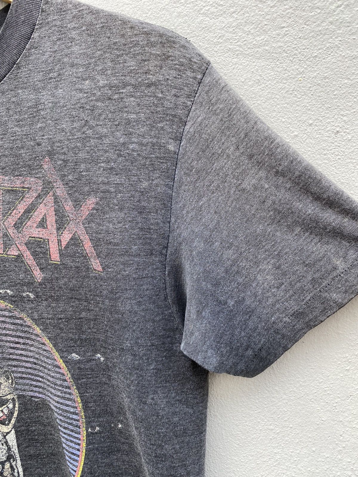 Band Tees Vtg Distressed Anthrax “Don’t You F@#k’n Look At Me” RareTee Size US M / EU 48-50 / 2 - 9 Thumbnail