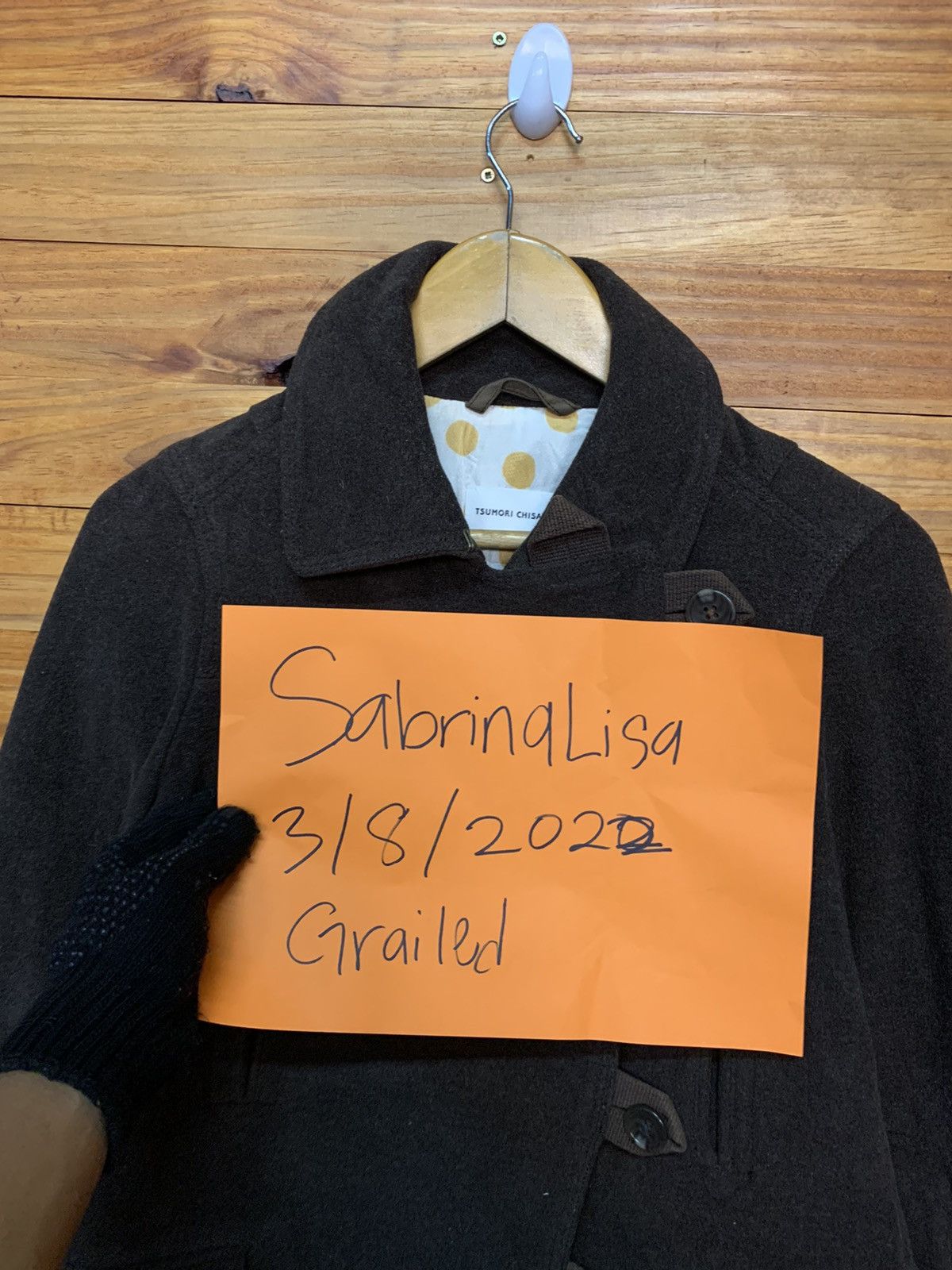Issey Miyake × Tsumori Chisato Wool Pea Coat Size US S / EU 44-46 / 1 - 10 Thumbnail