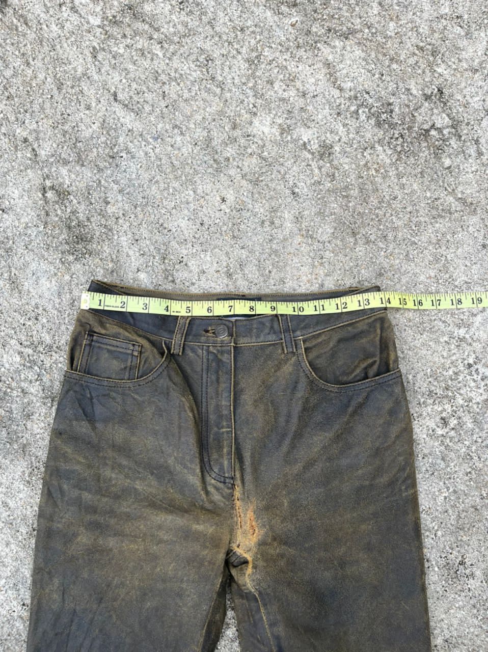 Chanel Chanel Western Style Calfskin Leather Denim Pant Size US 28 / EU 44 - 19 Thumbnail