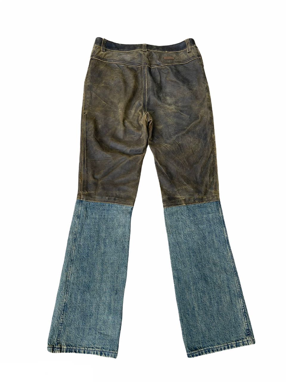 Chanel Chanel Western Style Calfskin Leather Denim Pant Size US 28 / EU 44 - 8 Thumbnail