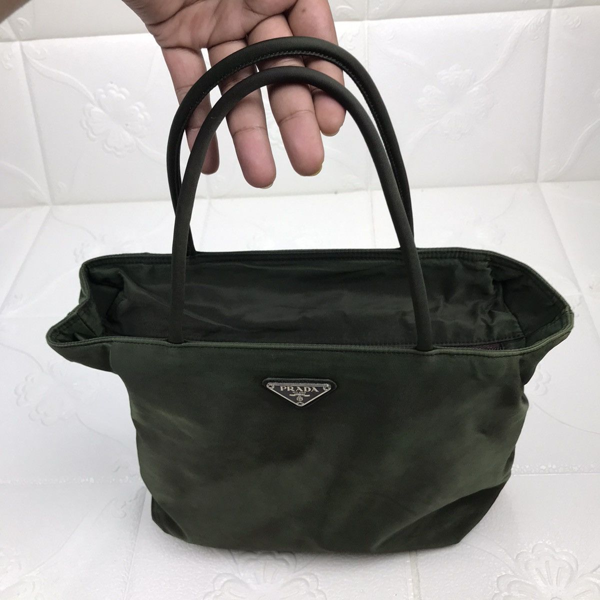 Prada Vintage Vintage Prada Nylon Tote Bag Grailed