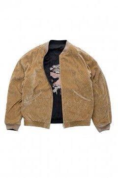 Old Joe Old Joe Crush Velvet Souvenir Jacket Kapital RRL Visvim 45r Size US M / EU 48-50 / 2 - 14 Thumbnail
