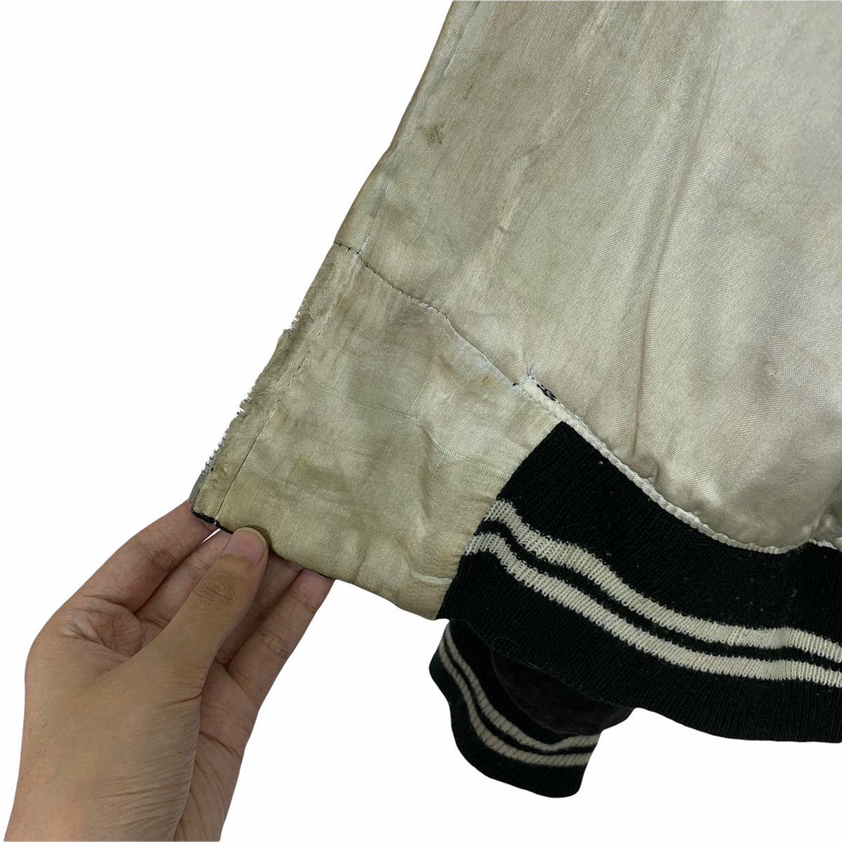 Vintage Sukajan Soul Brother Super Bad Yokosuka Japan Velvet