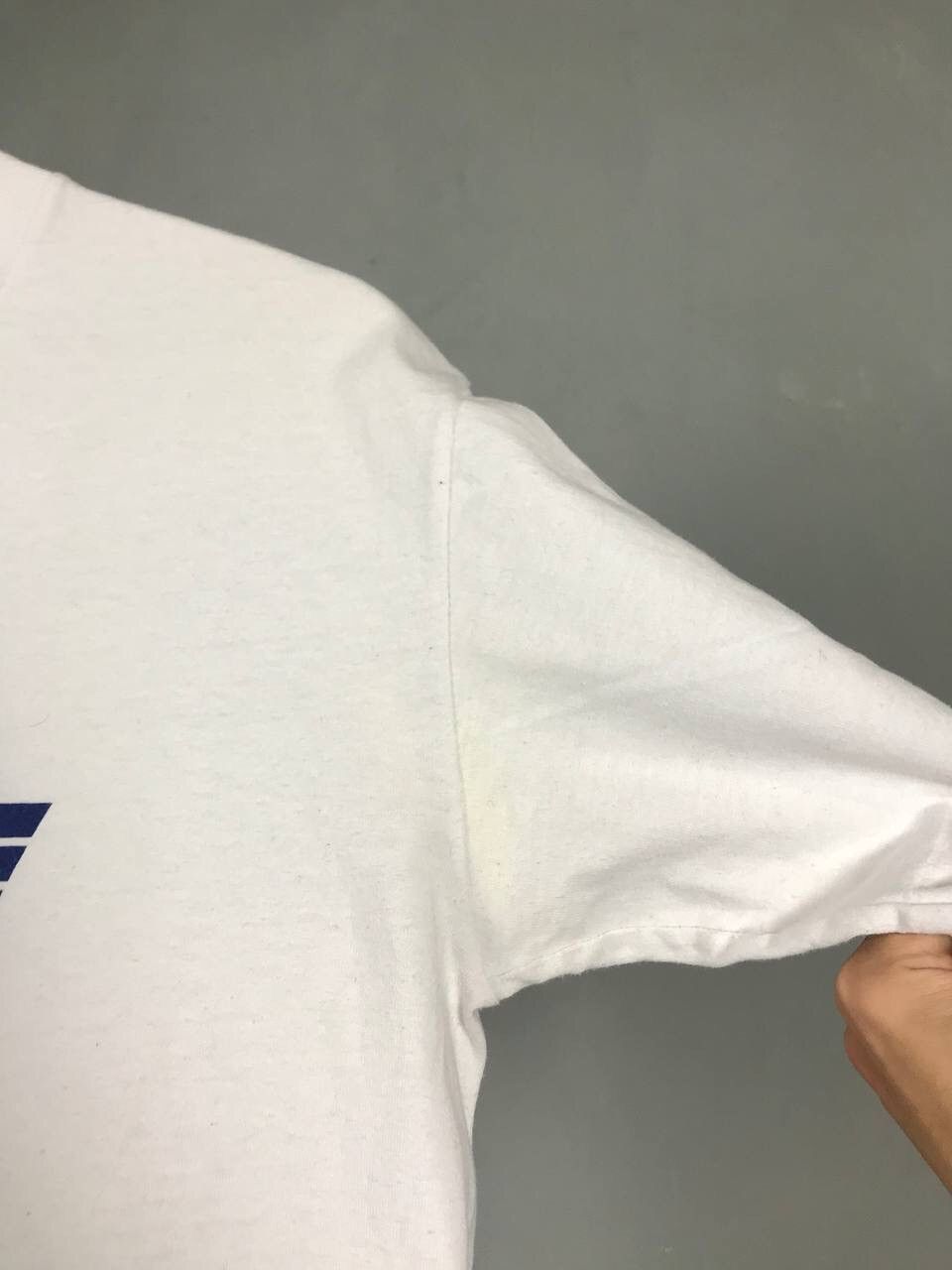 Adidas × Vintage Adidas Vintage Sportwear White Tee Size US S / EU 44-46 / 1 - 5 Thumbnail