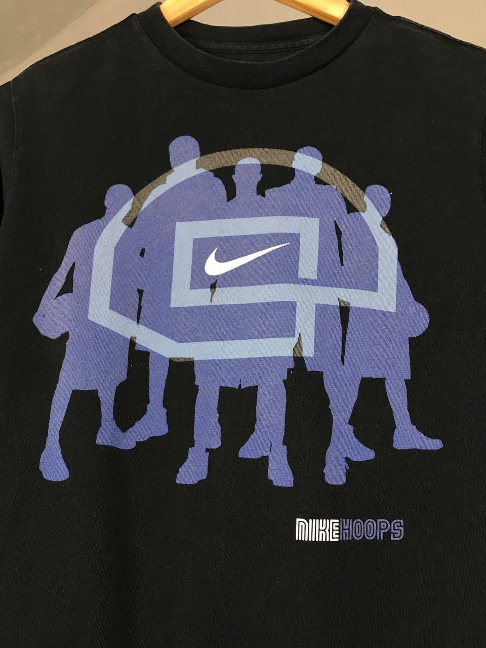 Nike × Vintage Nike swoosh streetwear vintage tee Size US XS / EU 42 / 0 - 3 Thumbnail