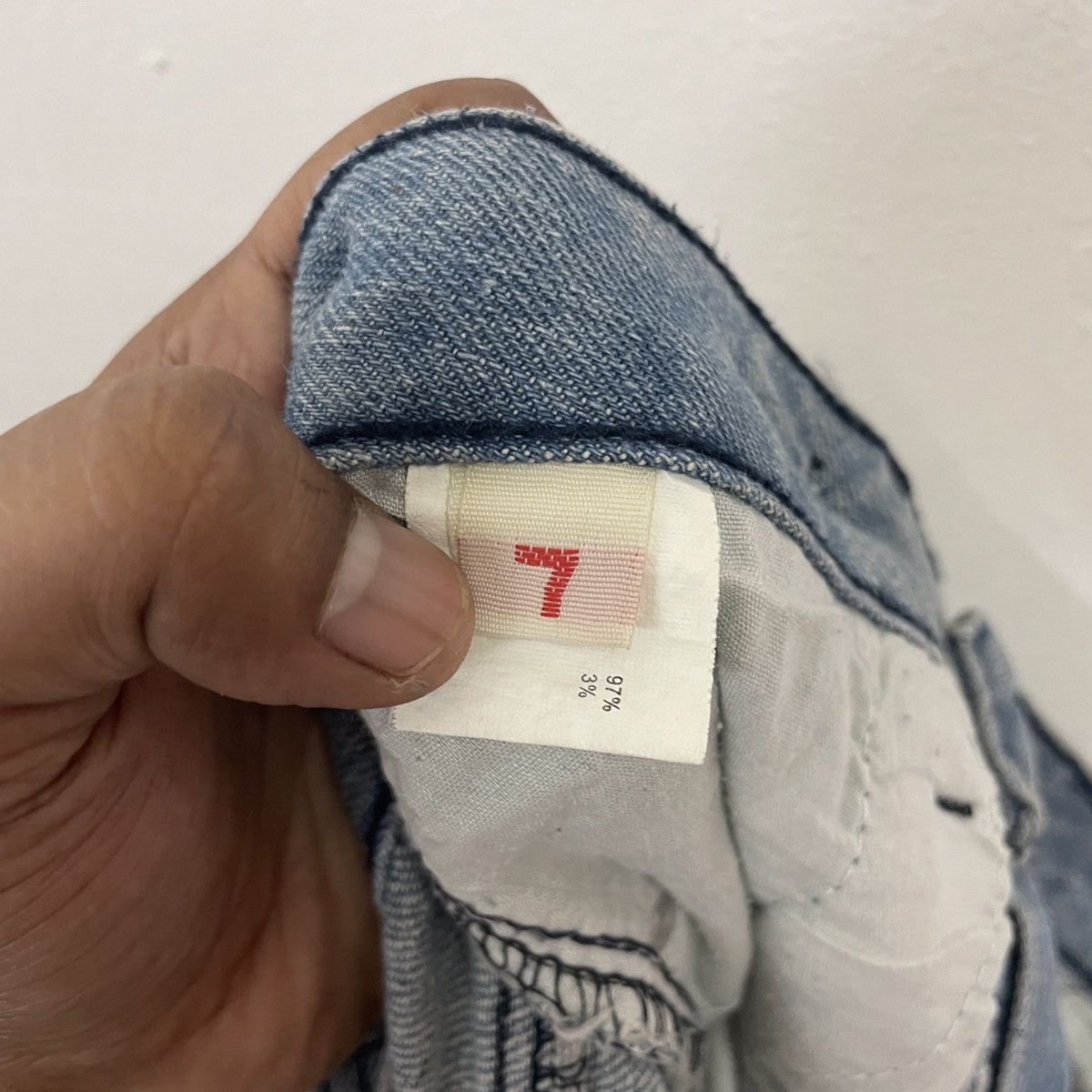 Japanese Brand Vintage Unbranded Suspender Distressed Denim Jumpsuit Jeans Size US 31 - 5 Thumbnail