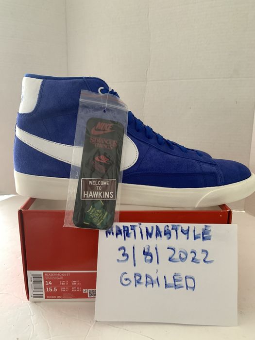 Nike Nike Blazer Mid QS Stranger Things | Grailed