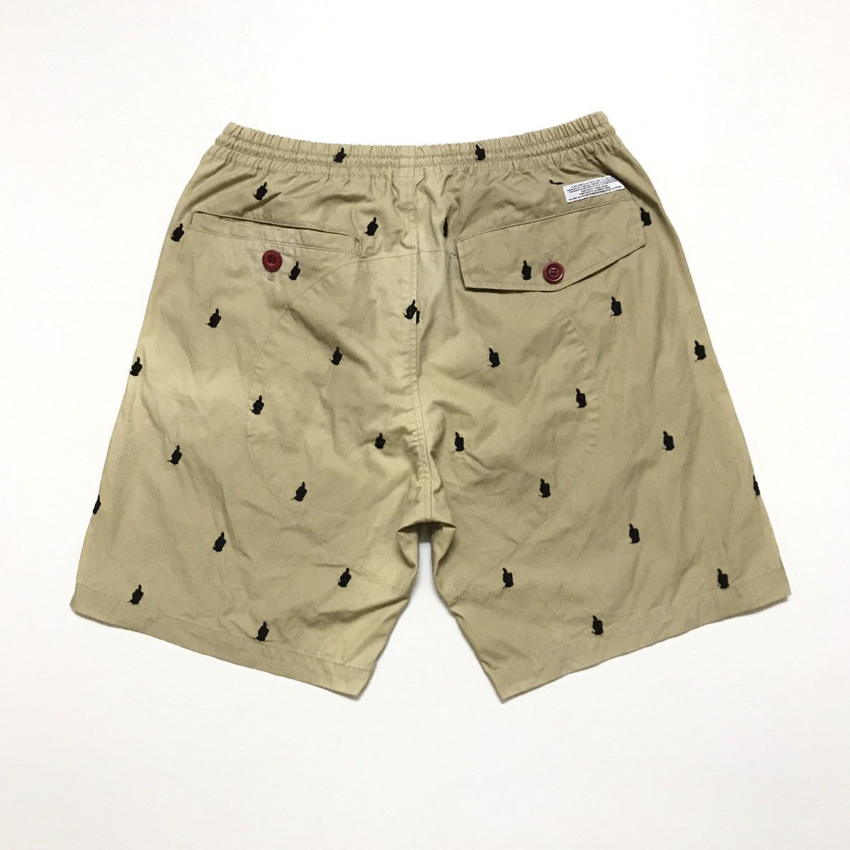 Undercover Undercover Talking Heads Middle Fingers SS13 Shorts Size US 30 / EU 46 - 3 Thumbnail