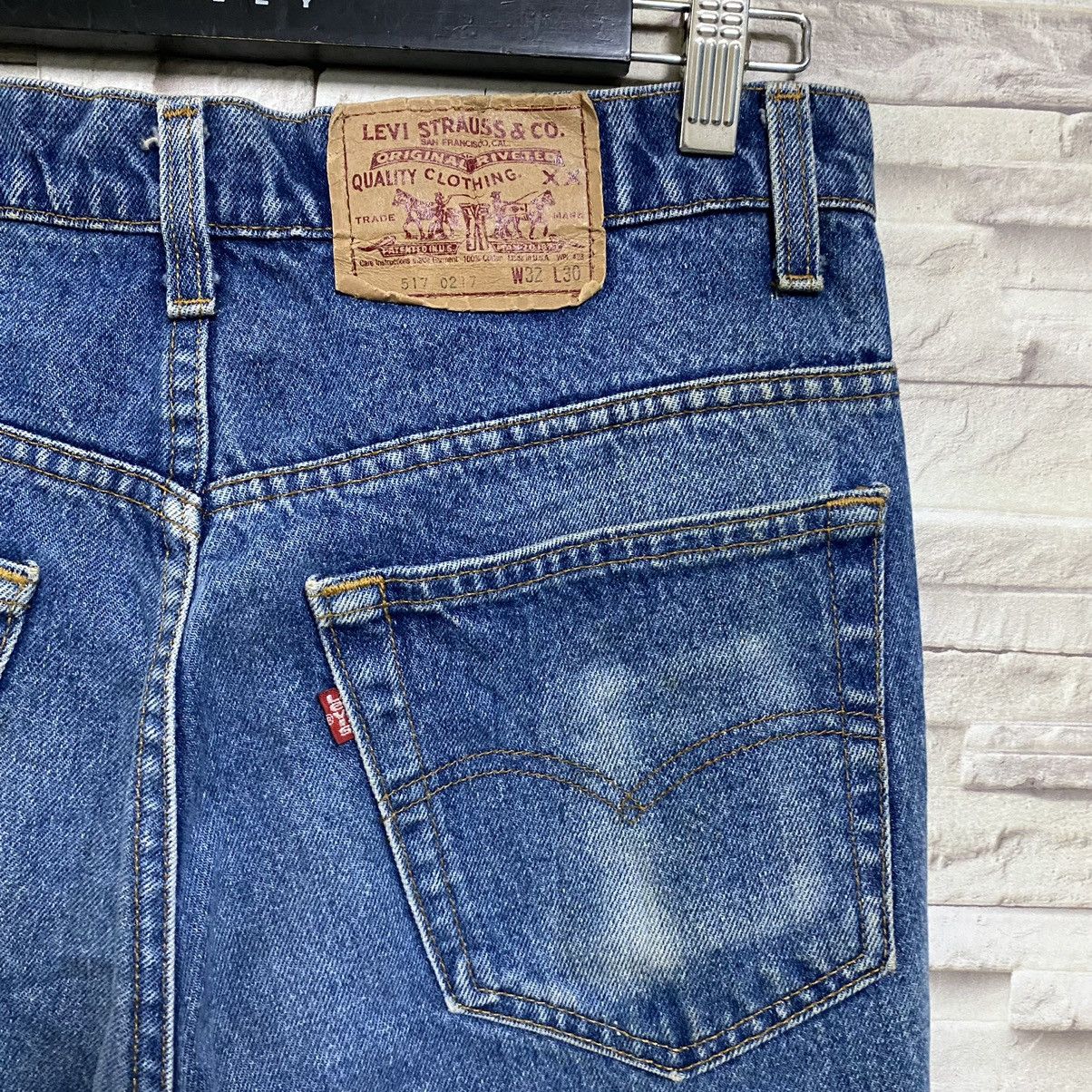 Levi's Vintage Levis 517 Flare Jeans Hedi Slimane Size US 30 / EU 46 - 10 Thumbnail