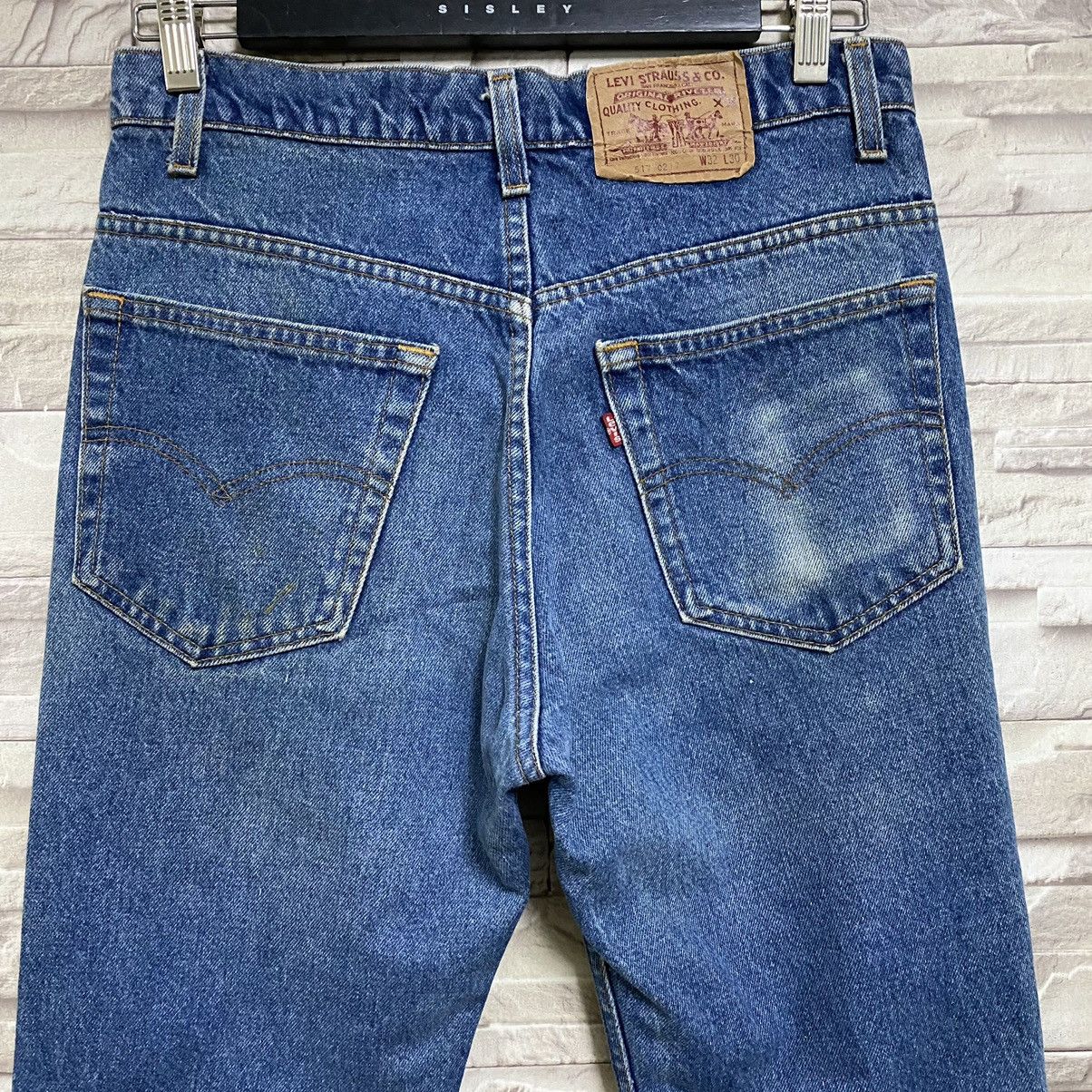 Levi's Vintage Levis 517 Flare Jeans Hedi Slimane Size US 30 / EU 46 - 9 Thumbnail