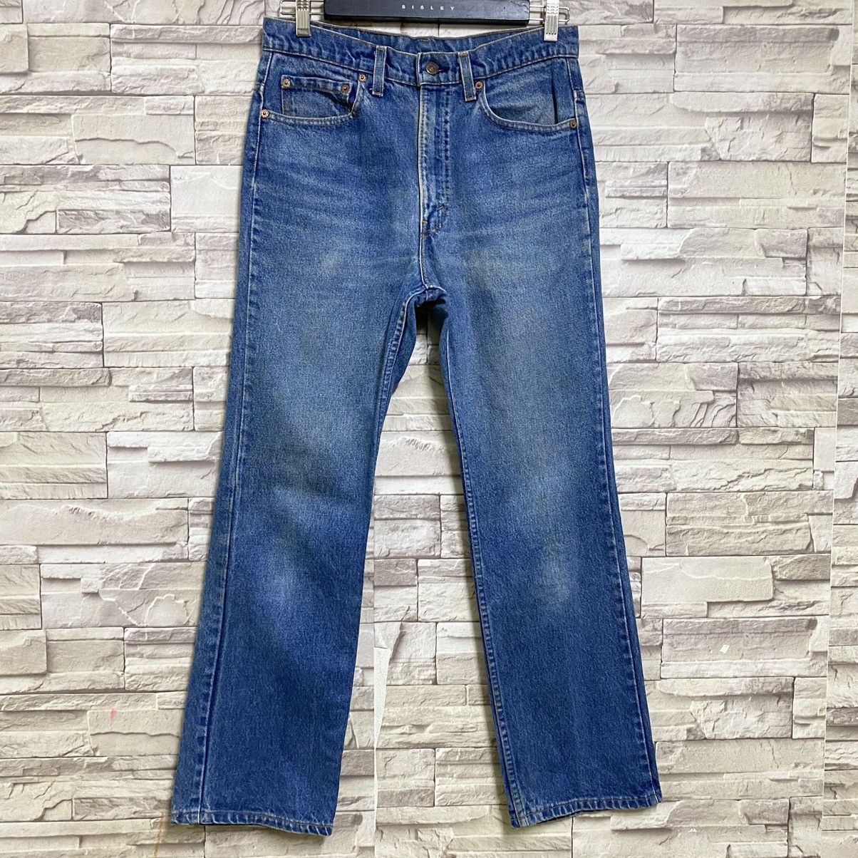 Levi's Vintage Levis 517 Flare Jeans Hedi Slimane Size US 30 / EU 46 - 3 Thumbnail