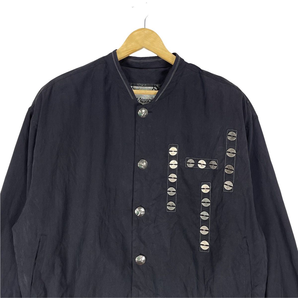 Other ☀️MESSORI ITALY BLING BUTTON LIGHT JACKET Size US XL / EU 56 / 4 - 2 Thumbnail