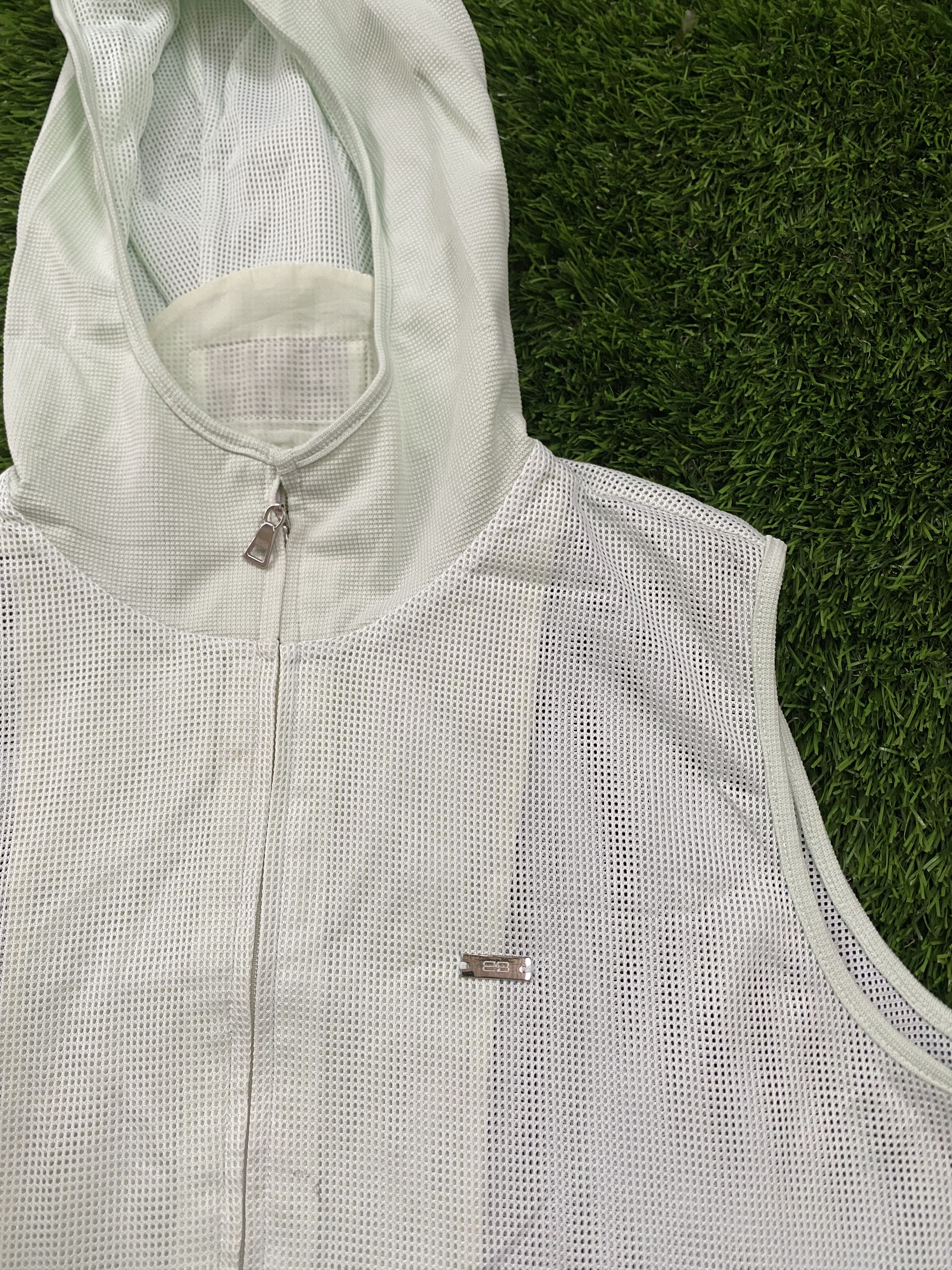 Balenciaga Vintage 90s Balenciaga Mesh Vest Size US M / EU 48-50 / 2 - 2 Thumbnail