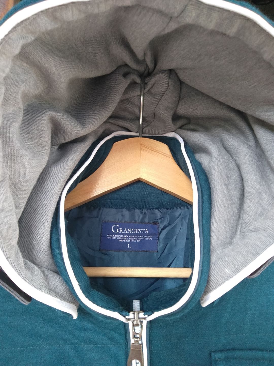Granted Sweater Company 💥GRANGESTA JAPANESE DESIGNER HOODIE ZIPPER Size US L / EU 52-54 / 3 - 7 Thumbnail