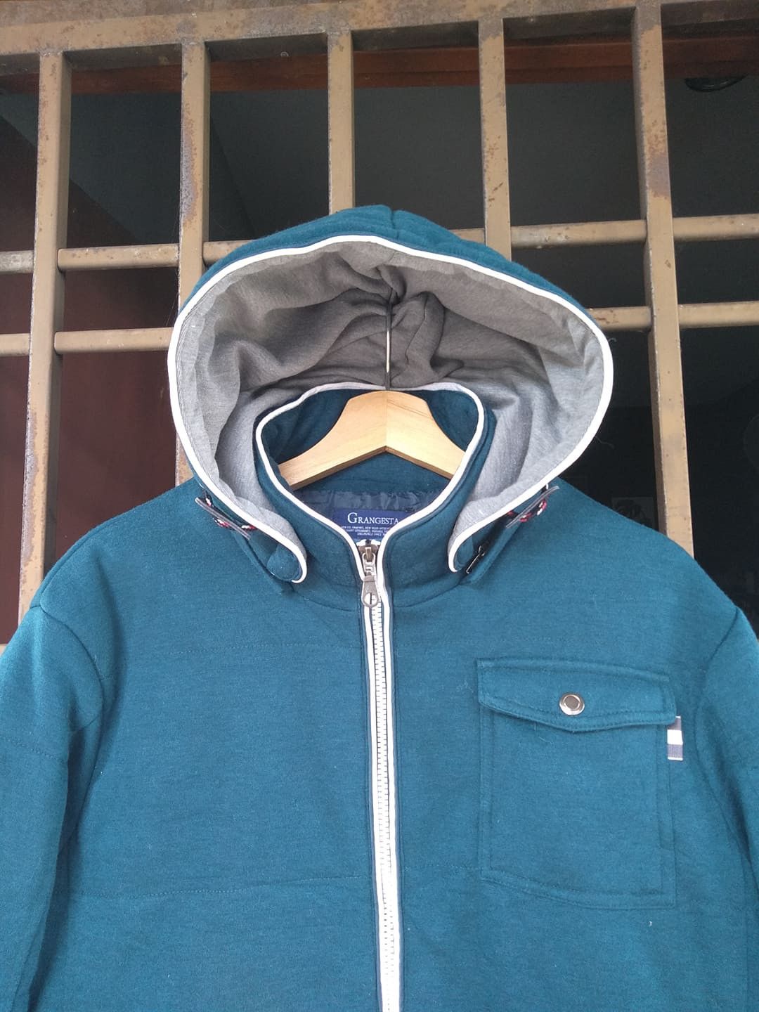 Granted Sweater Company 💥GRANGESTA JAPANESE DESIGNER HOODIE ZIPPER Size US L / EU 52-54 / 3 - 4 Thumbnail
