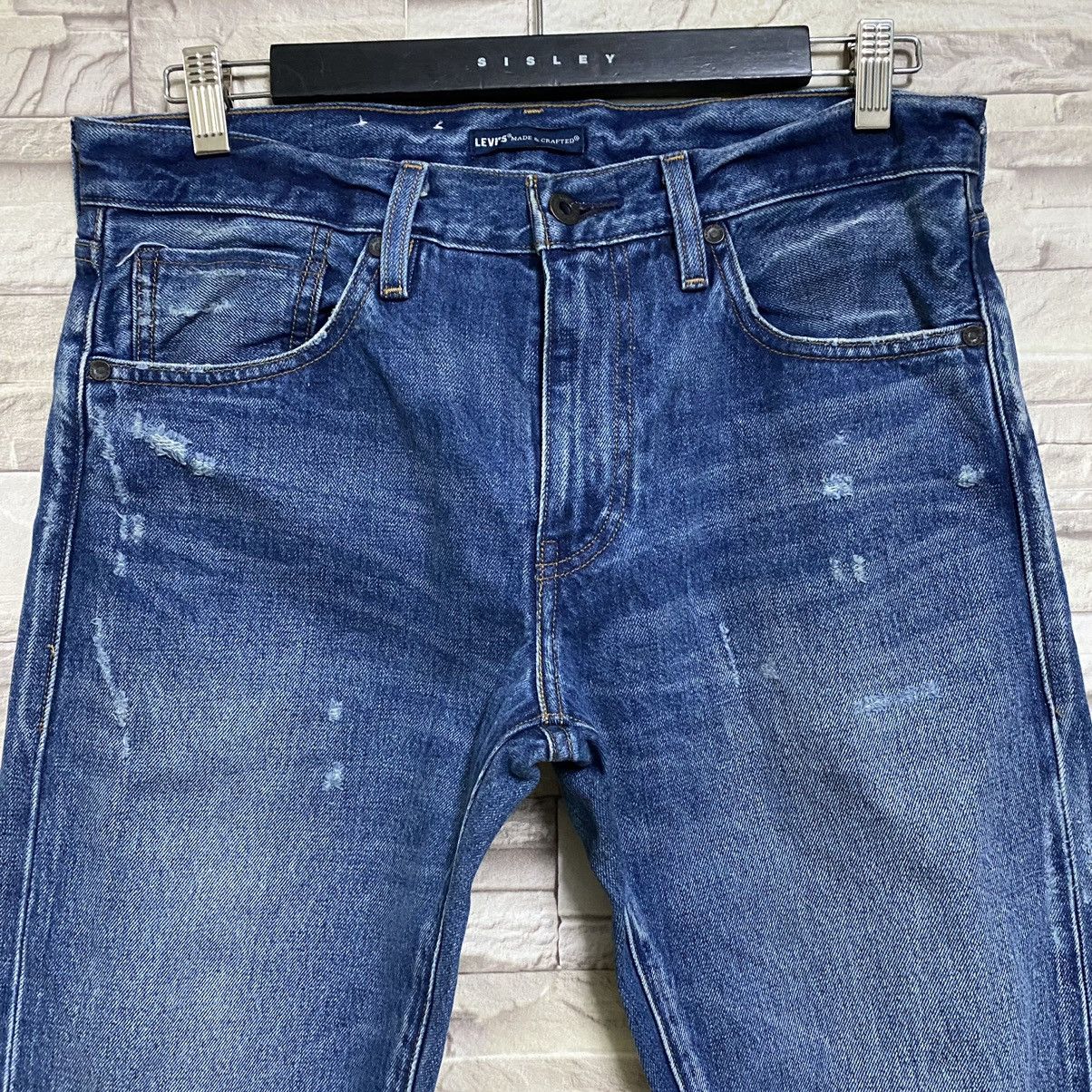 Levi's Levis 511 Slim Denim Selvedge Jeans 32x33 Size US 32 / EU 48 - 4 Thumbnail