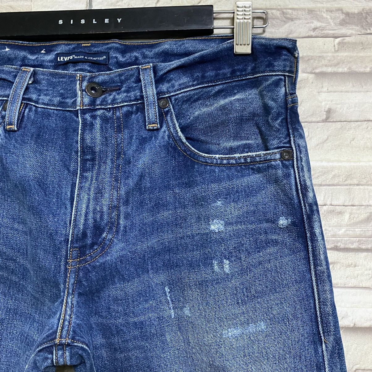 Levi's Levis 511 Slim Denim Selvedge Jeans 32x33 Size US 32 / EU 48 - 6 Thumbnail