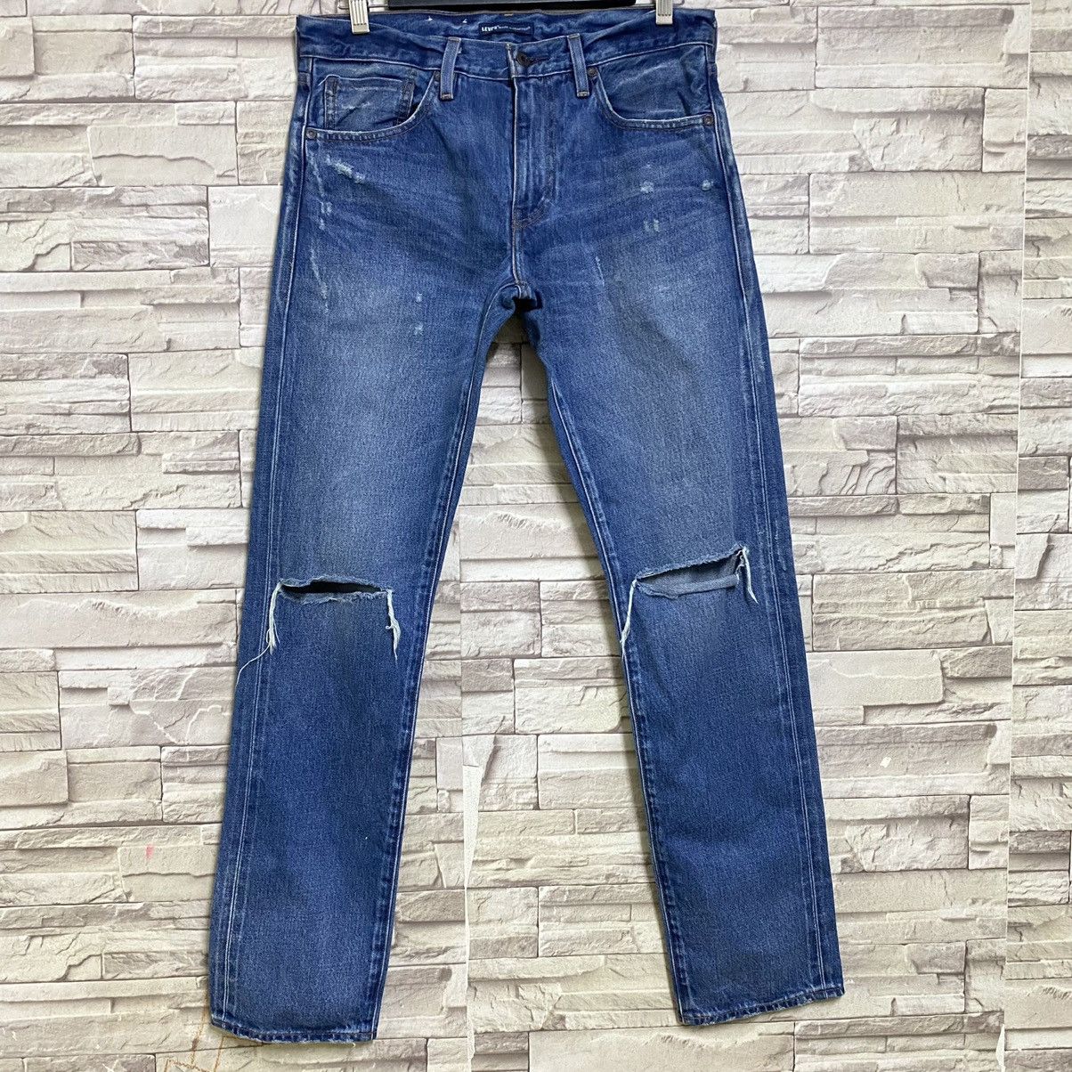 Levi's Levis 511 Slim Denim Selvedge Jeans 32x33 Size US 32 / EU 48 - 3 Thumbnail