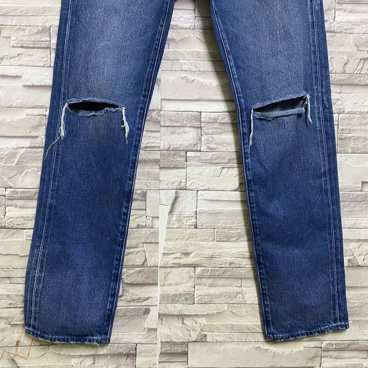 Levi's Levis 511 Slim Denim Selvedge Jeans 32x33 Size US 32 / EU 48 - 7 Thumbnail