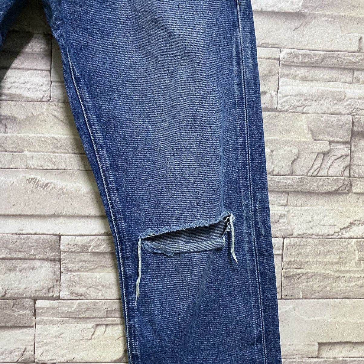 Levi's Levis 511 Slim Denim Selvedge Jeans 32x33 Size US 32 / EU 48 - 8 Thumbnail