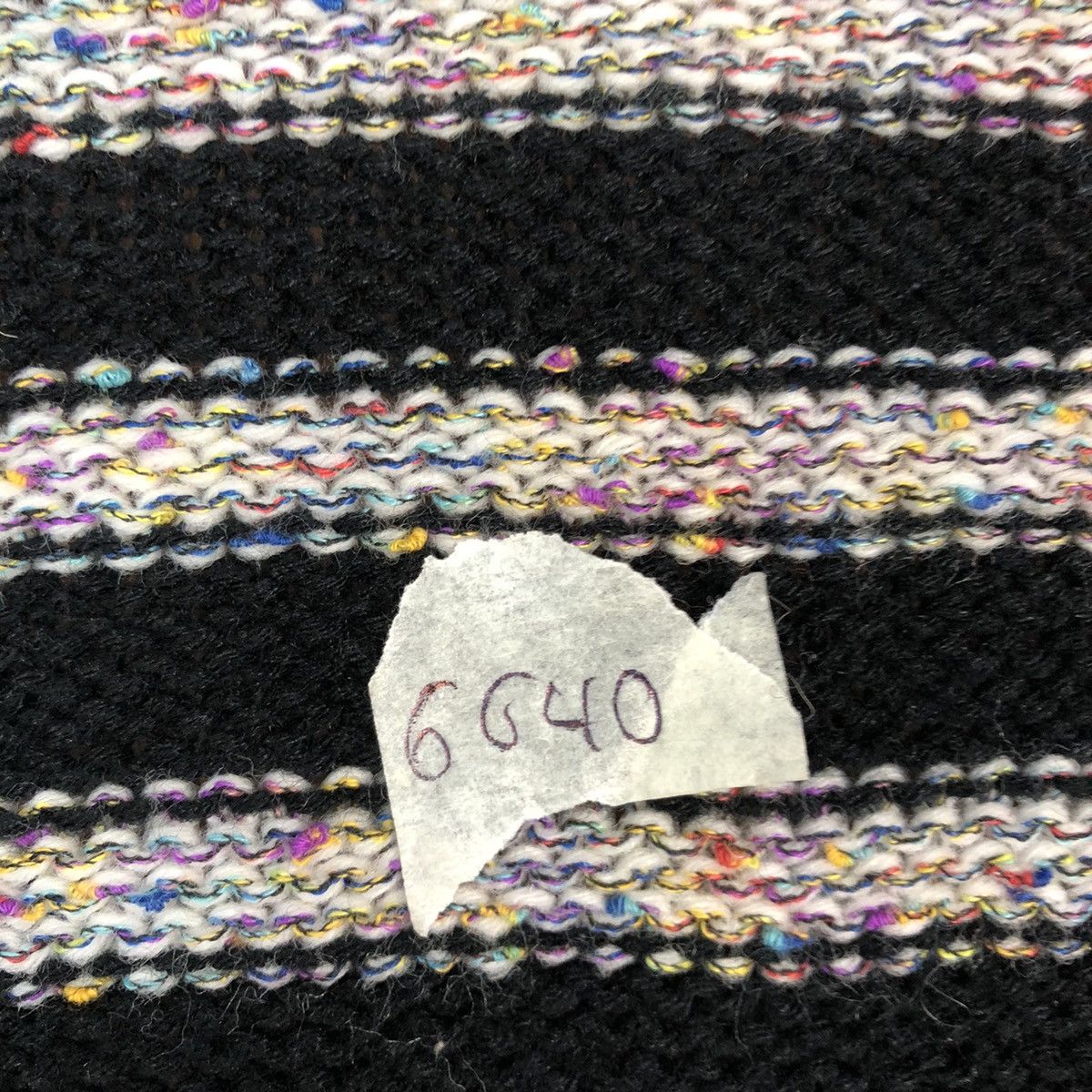 Japanese Brand Heather stripe Multicolor Cardigan cobain knitwear #6040 Size US M / EU 48-50 / 2 - 11 Thumbnail