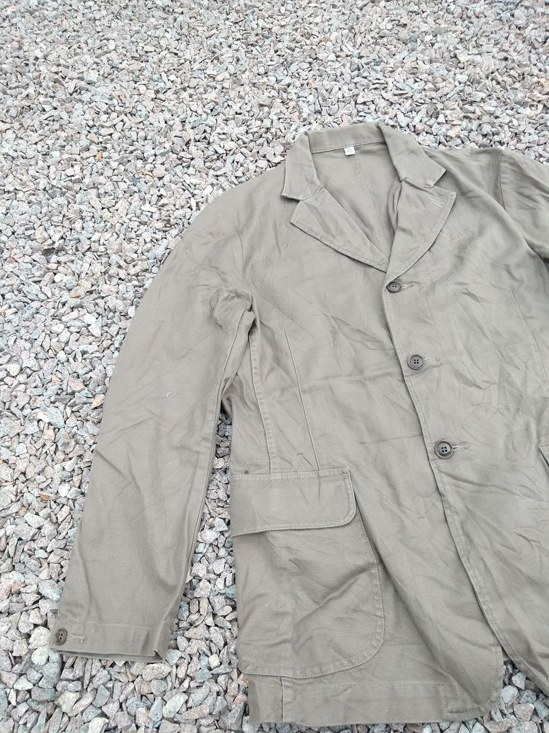Japanese Brand UNIQLO BROWN DENIM BLAZER Size US L / EU 52-54 / 3 - 2 Thumbnail