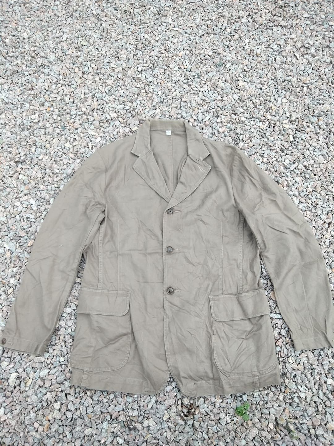 Japanese Brand UNIQLO BROWN DENIM BLAZER Size US L / EU 52-54 / 3 - 1 Thumbnail