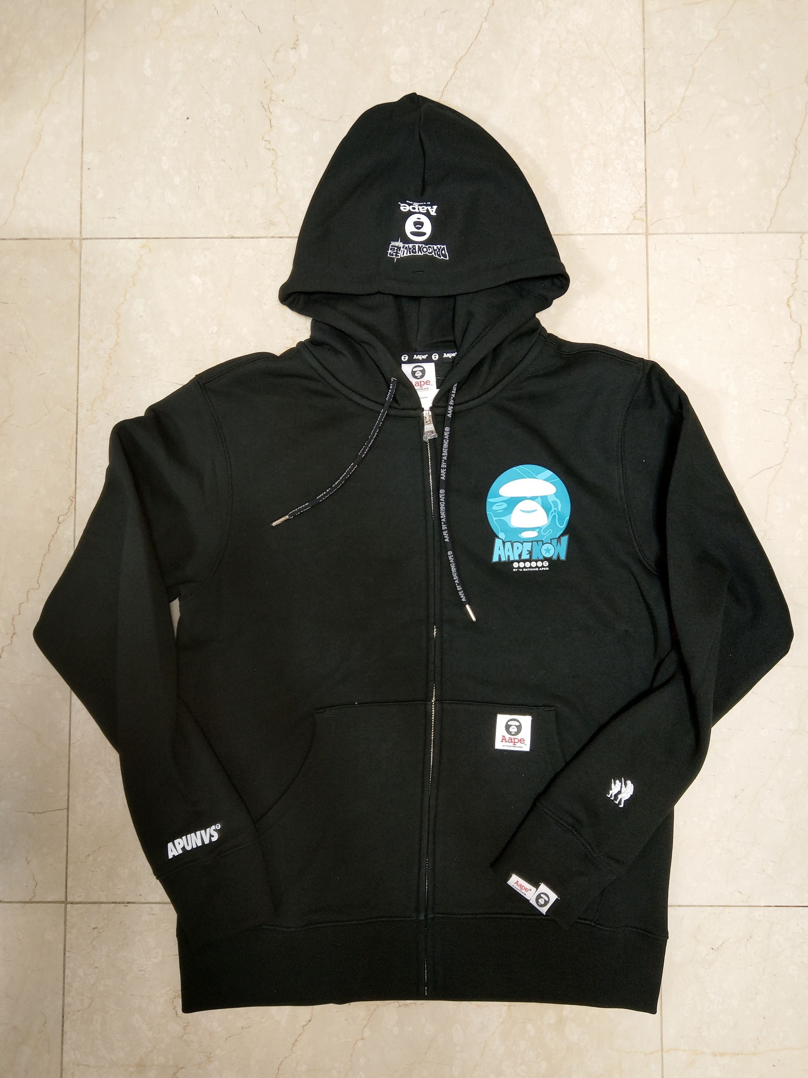 Aape X Dragon Ball Super Collection Vegito zip hoodie