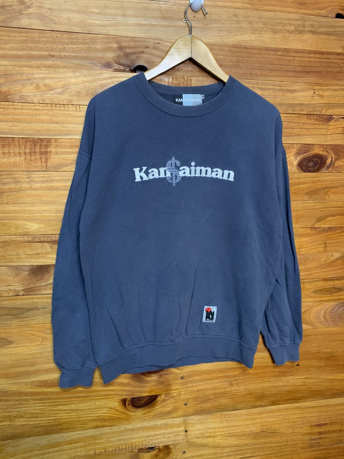 Kansai Yamamoto Vintage Embroidered Kansai Man Sweatshirts Size US M / EU 48-50 / 2 - 3 Thumbnail