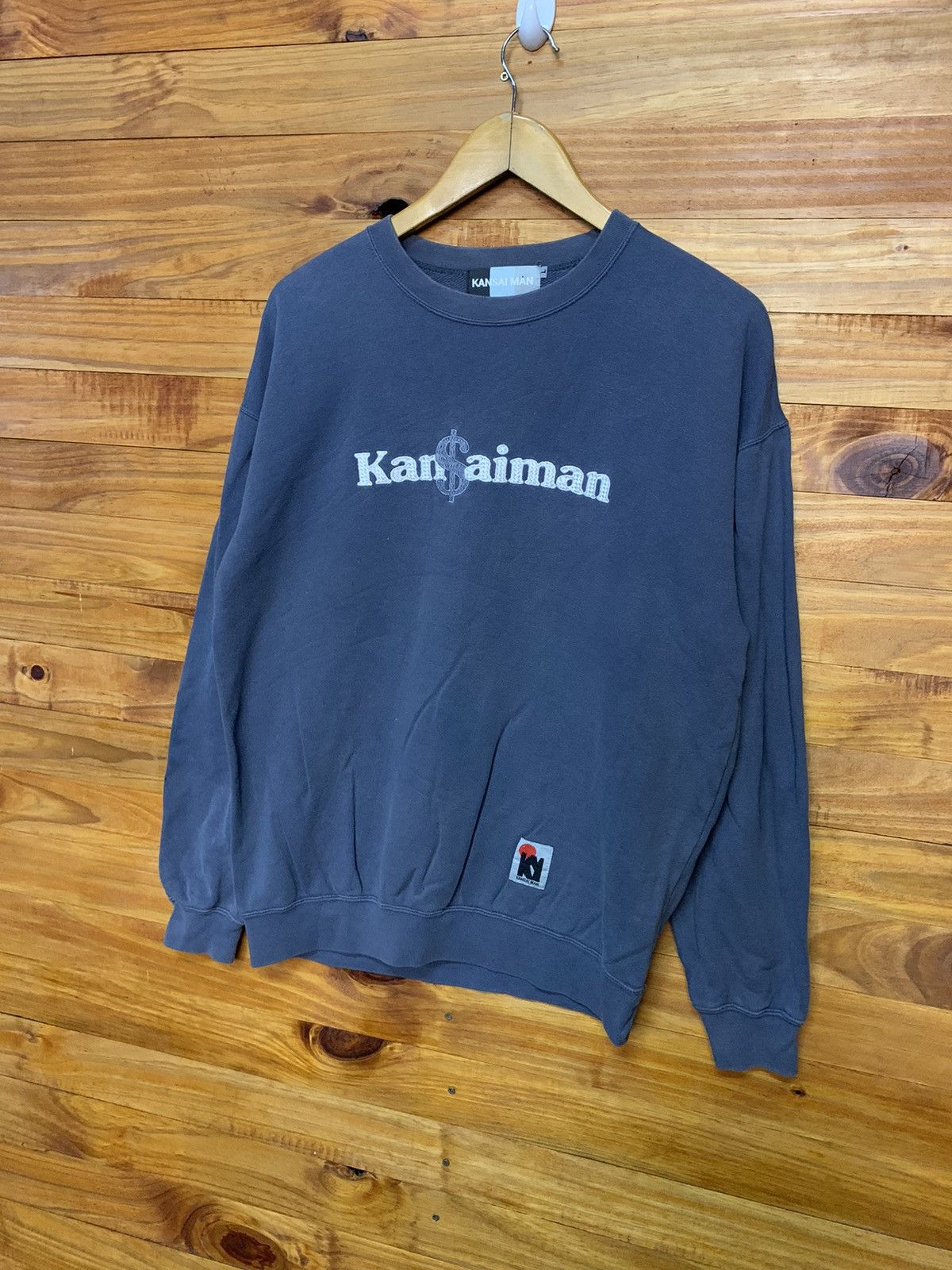 Kansai Yamamoto Vintage Embroidered Kansai Man Sweatshirts Size US M / EU 48-50 / 2 - 2 Thumbnail