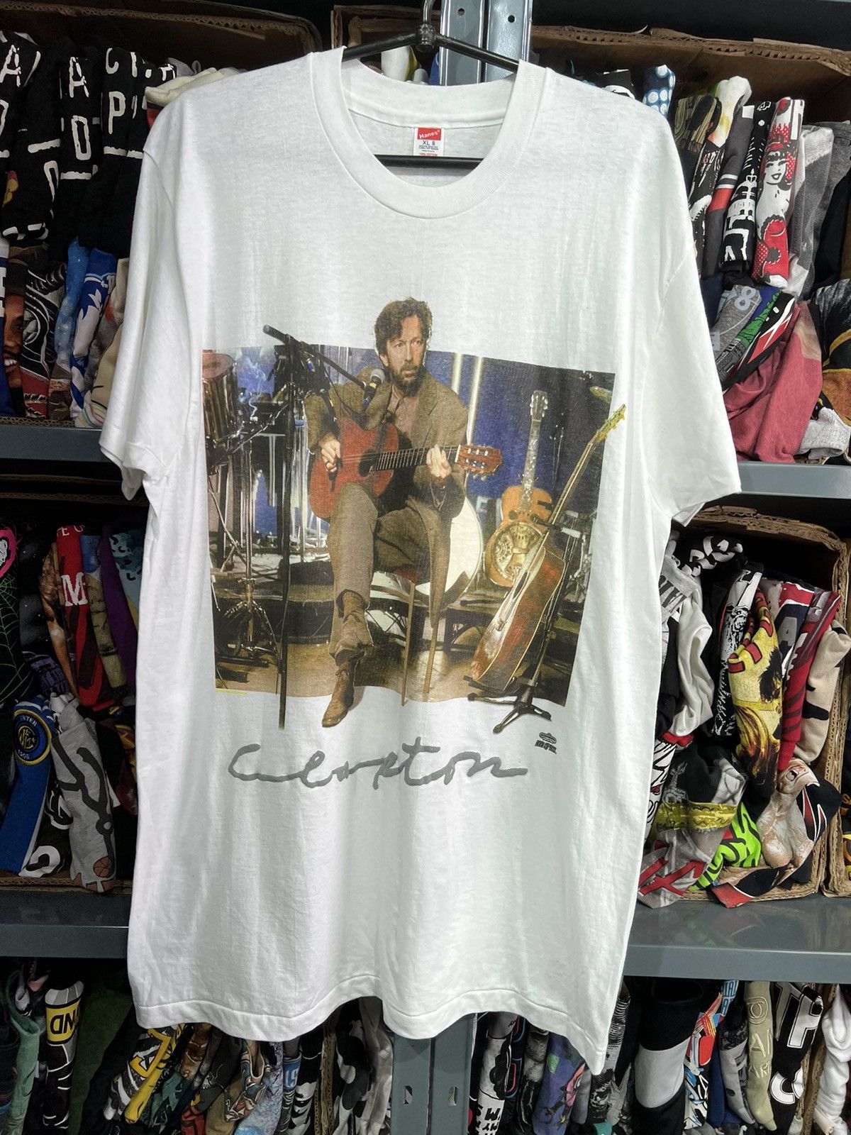 Eric Clapton Tシャツ （90s USA製 Hanes） Eric Clapton vintage t