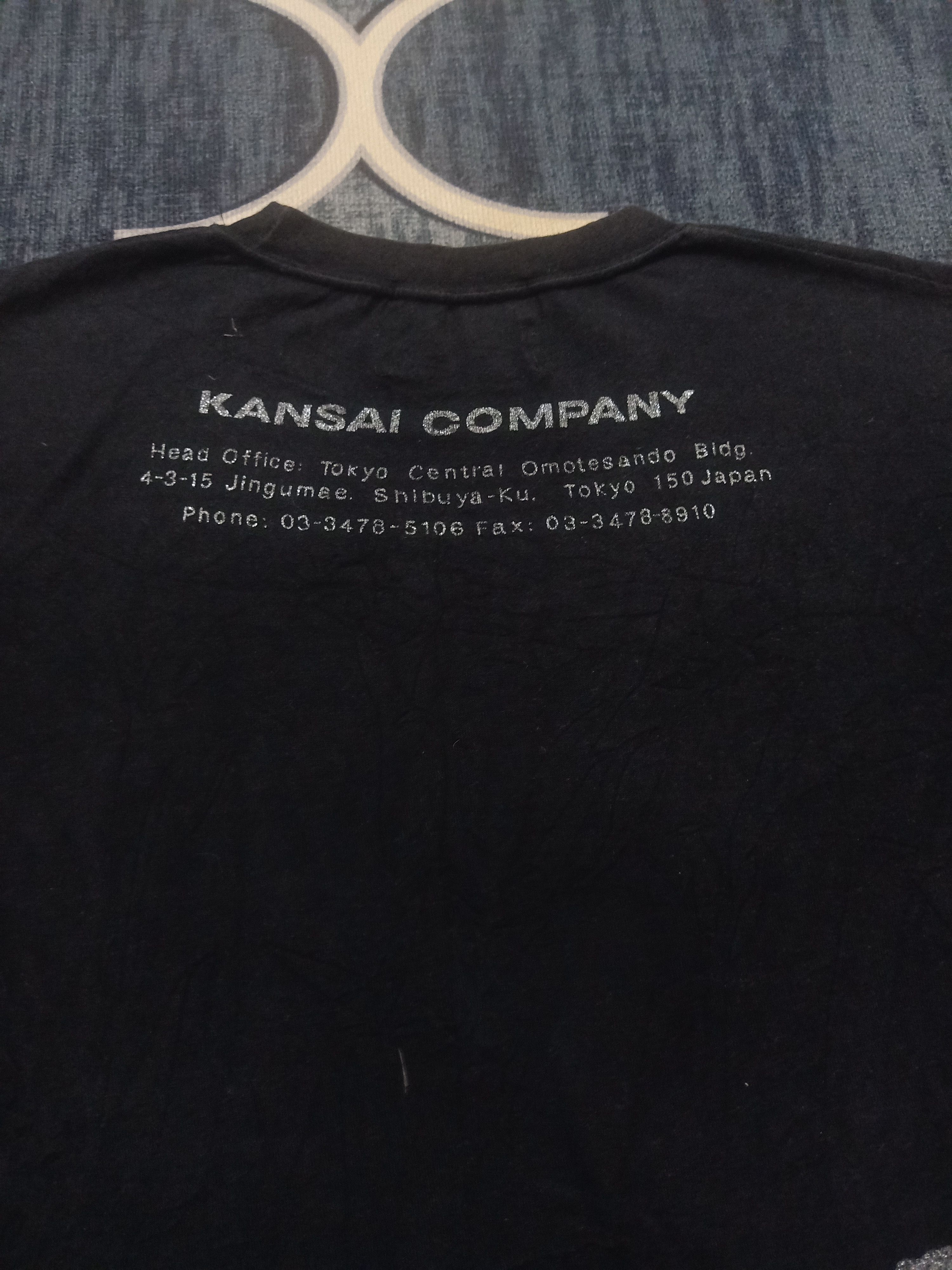 Designer × Kansai Yamamoto Big Logo Kansai Yamamoto Vintage Art shirt Size US M / EU 48-50 / 2 - 6 Thumbnail
