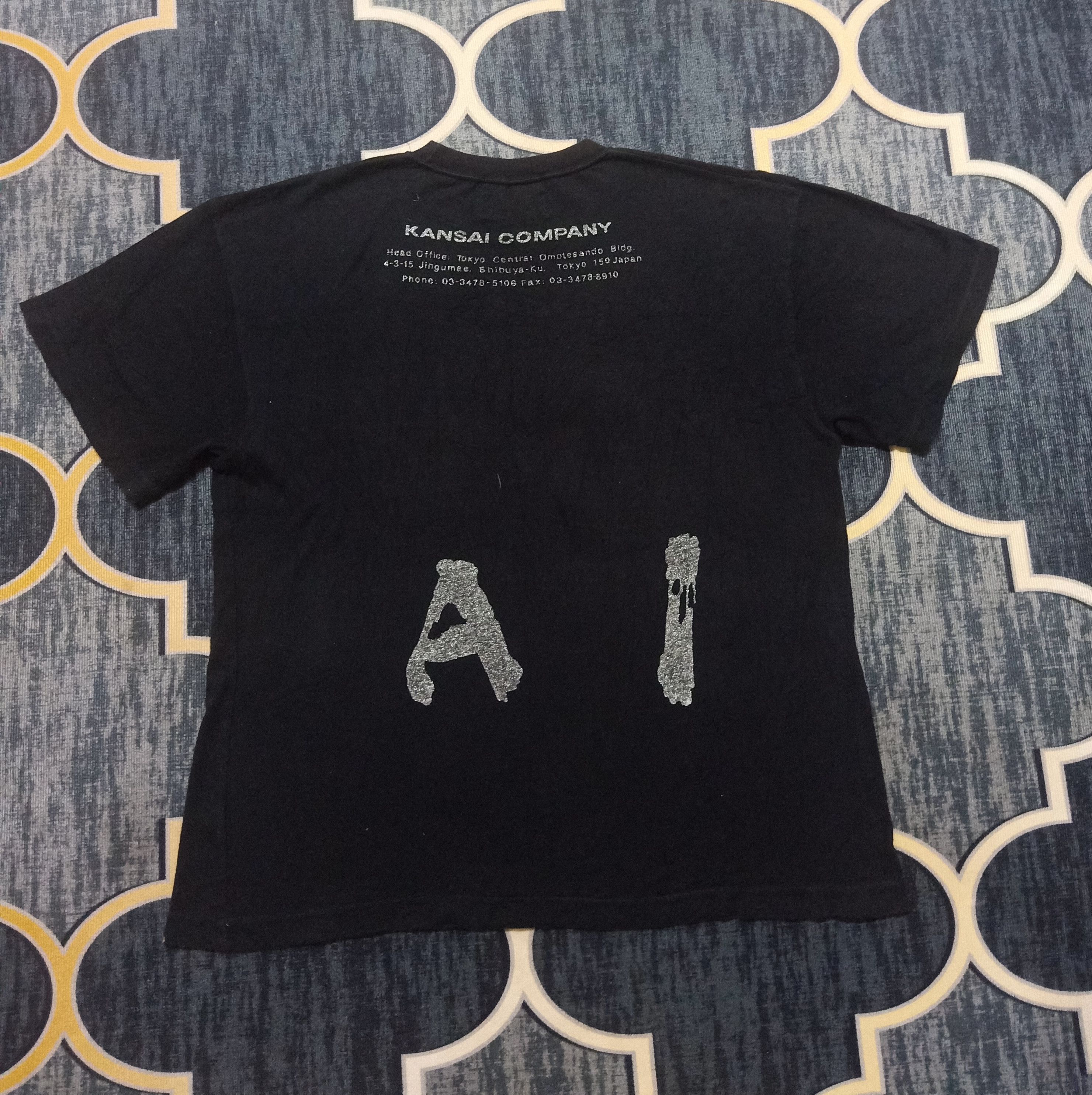 Designer × Kansai Yamamoto Big Logo Kansai Yamamoto Vintage Art shirt Size US M / EU 48-50 / 2 - 3 Thumbnail