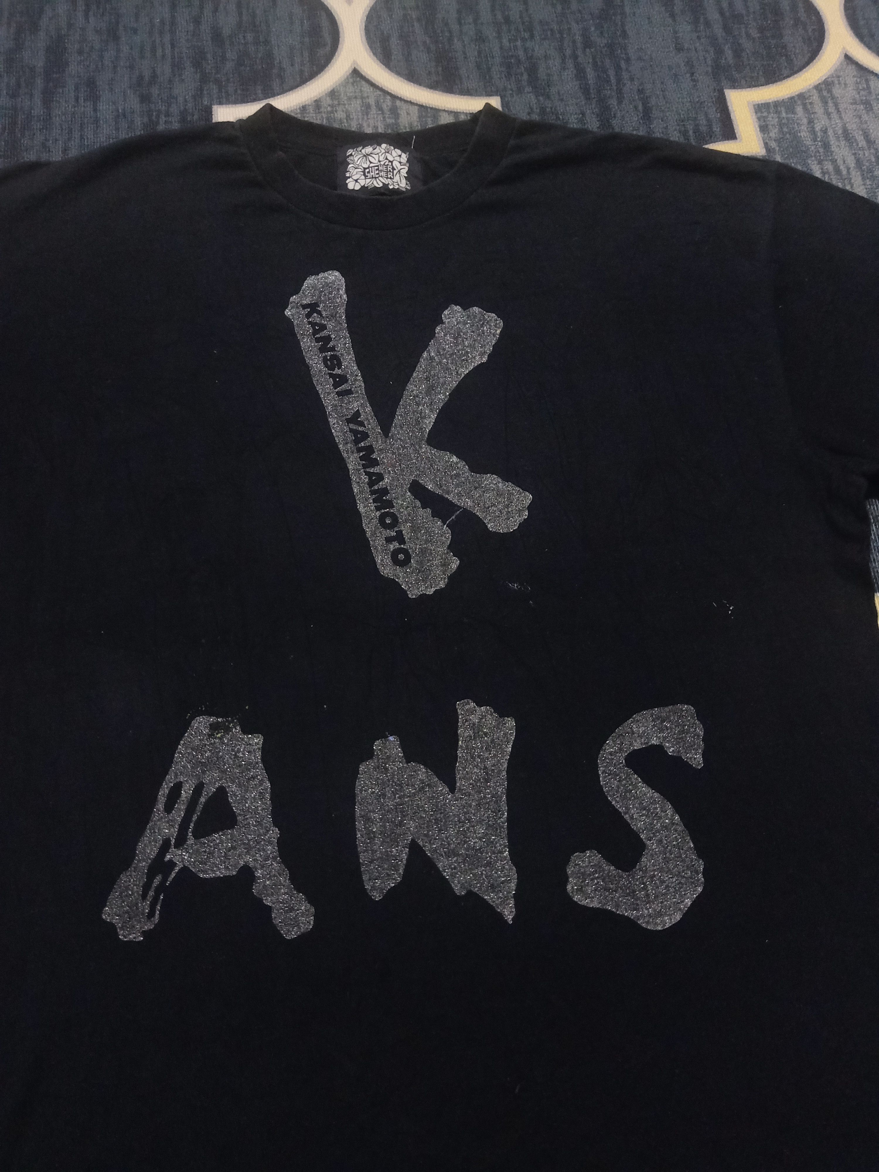 Designer × Kansai Yamamoto Big Logo Kansai Yamamoto Vintage Art shirt Size US M / EU 48-50 / 2 - 7 Thumbnail