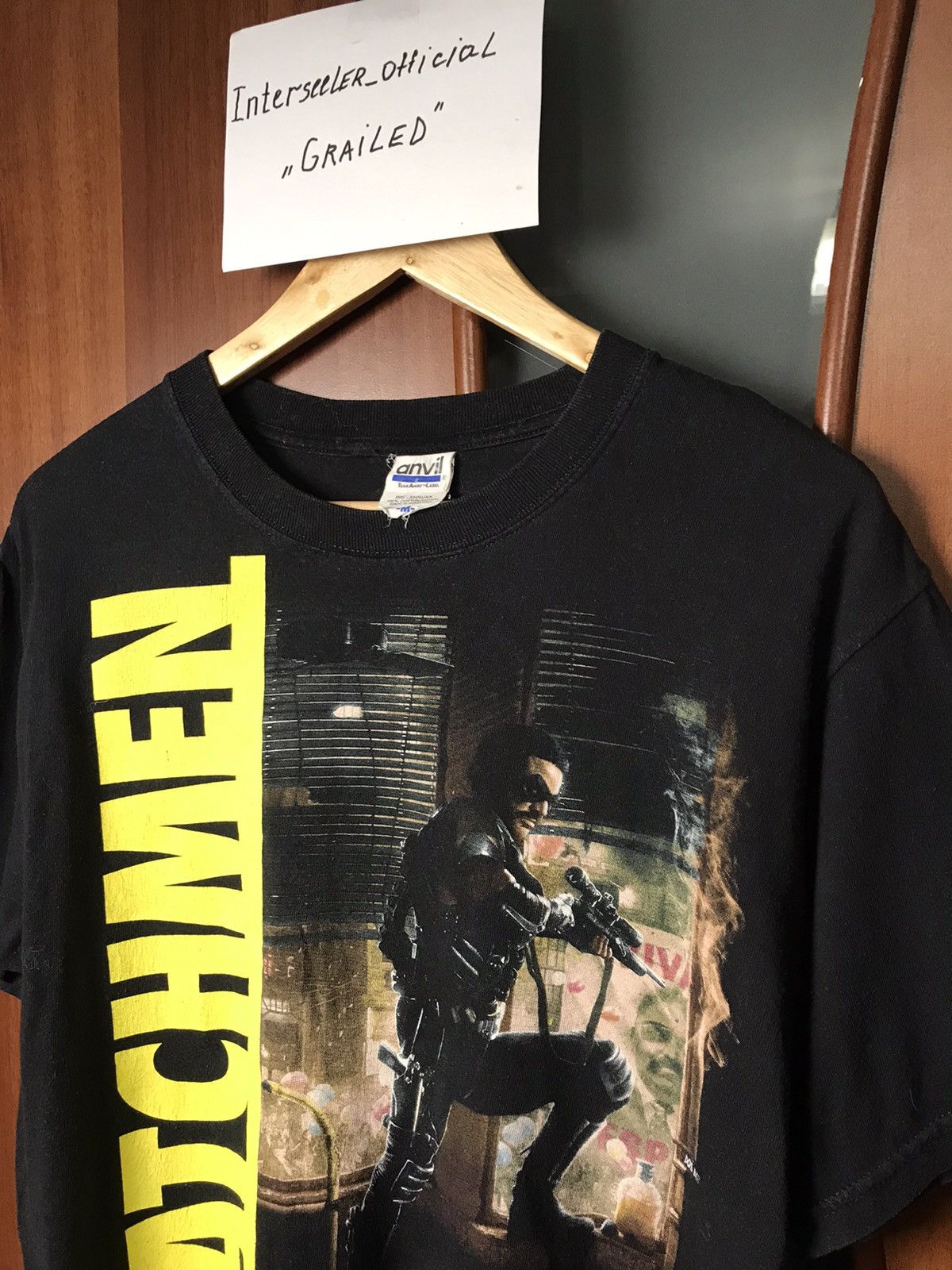 Anvil × Vintage VTG 2009 Watchmen Movie Promo Tee Size US M / EU 48-50 / 2 - 6 Thumbnail
