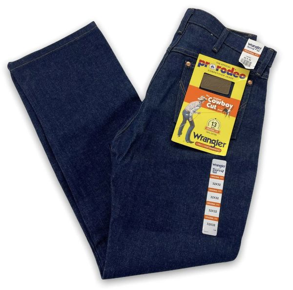 Wrangler Wrangler Jeans 13MWZ RAW DENIM Pro Rodeo Original Cowboy Cut ...