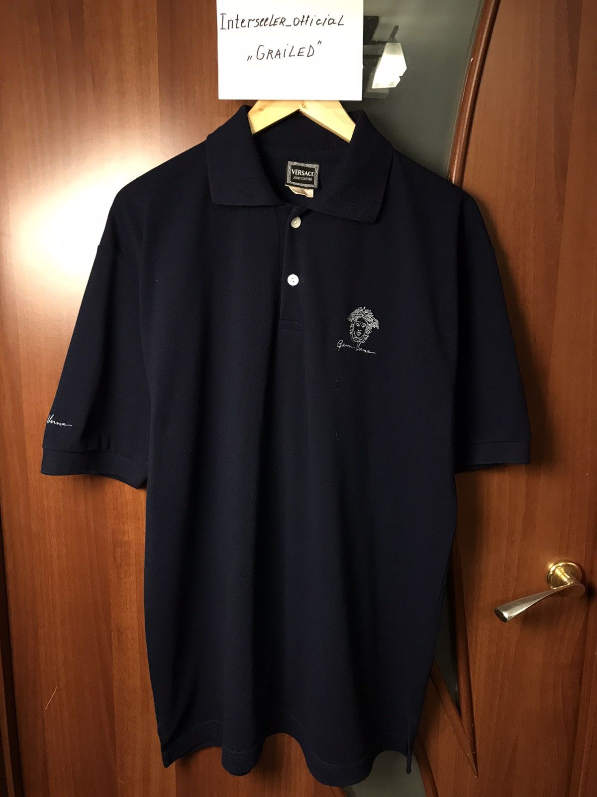 Versace × Vintage Gianni Versace couture vintage polo Size US S / EU 44-46 / 1 - 1 Thumbnail