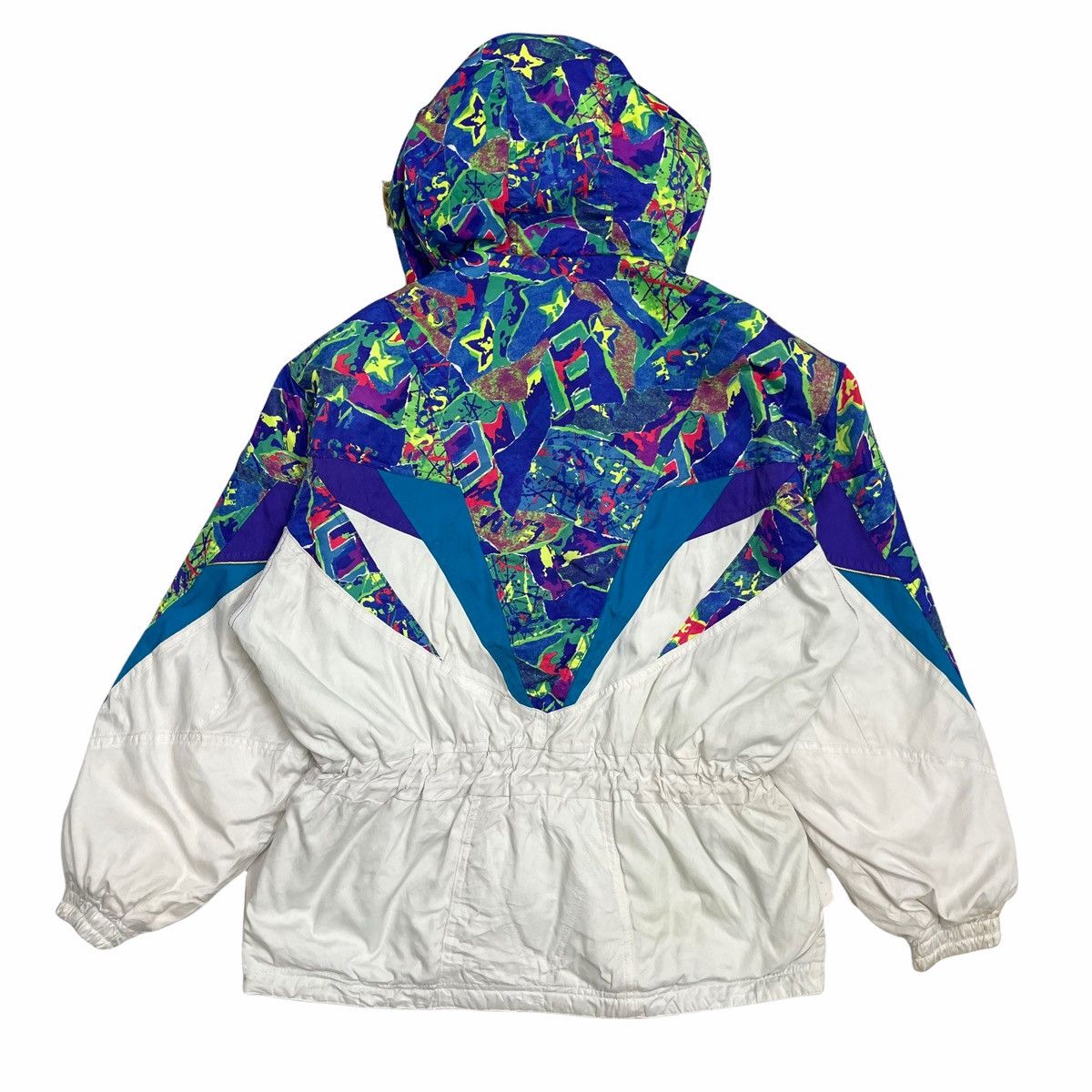 💥80s ELLESE TACTICAL MULTICOLOUR SKI JACKET