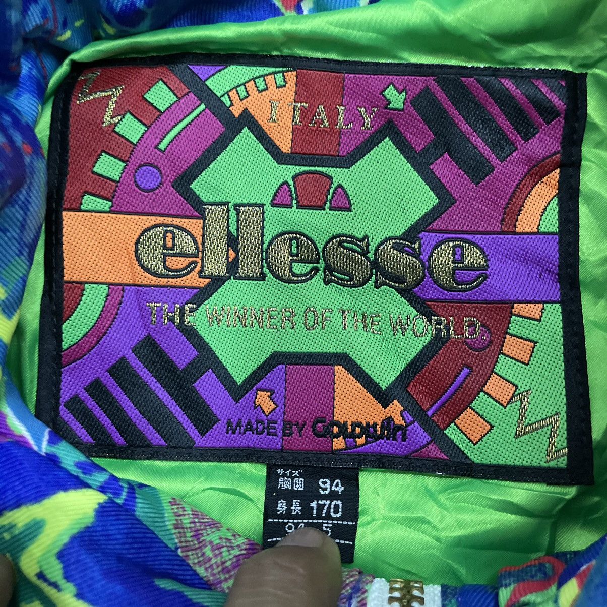 💥80s ELLESE TACTICAL MULTICOLOUR SKI JACKET