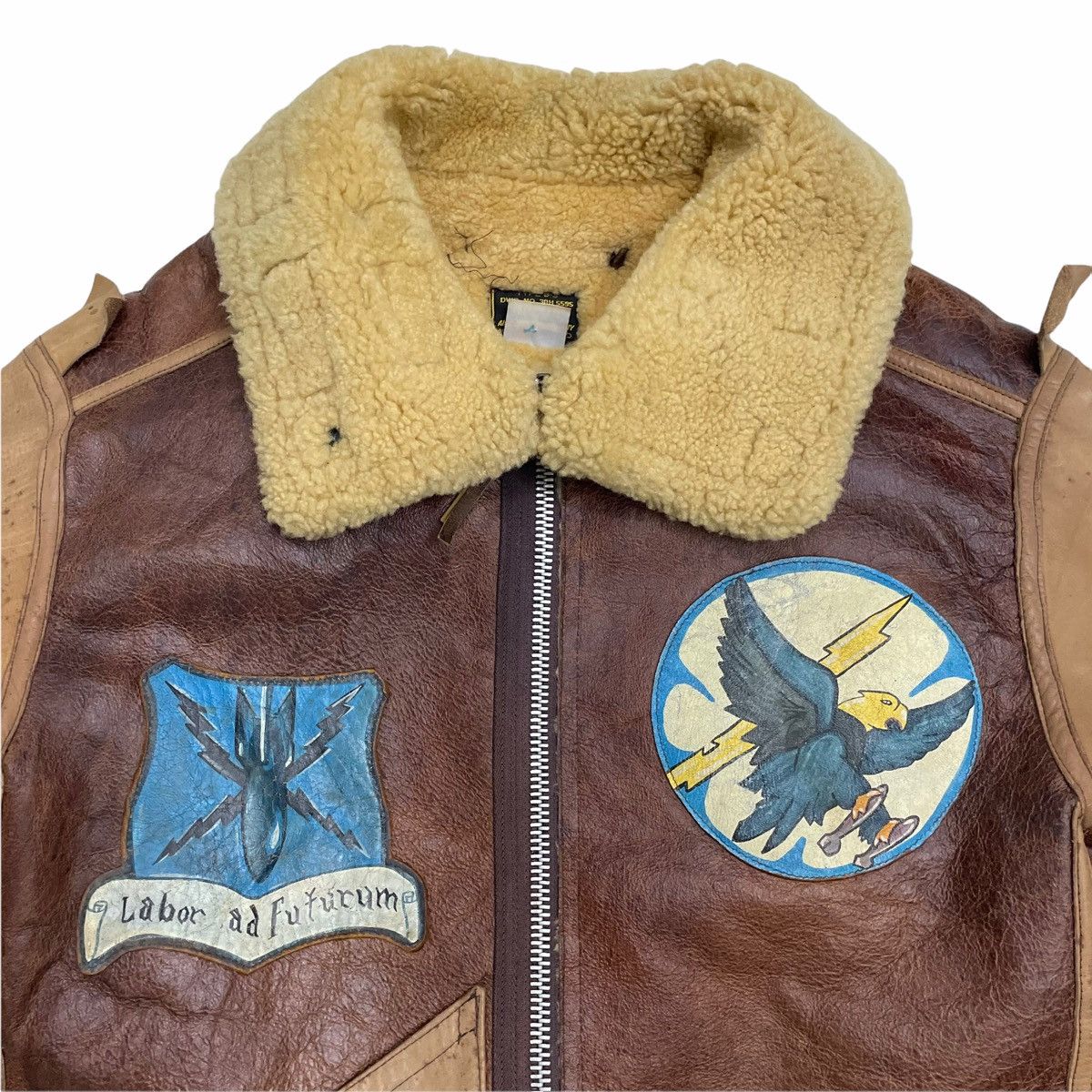 Avirex 💥VERY RARE VTG AVIREX B3 LIMITED EDITION LABOR AD FUTURUM Size US L / EU 52-54 / 3 - 5 Thumbnail